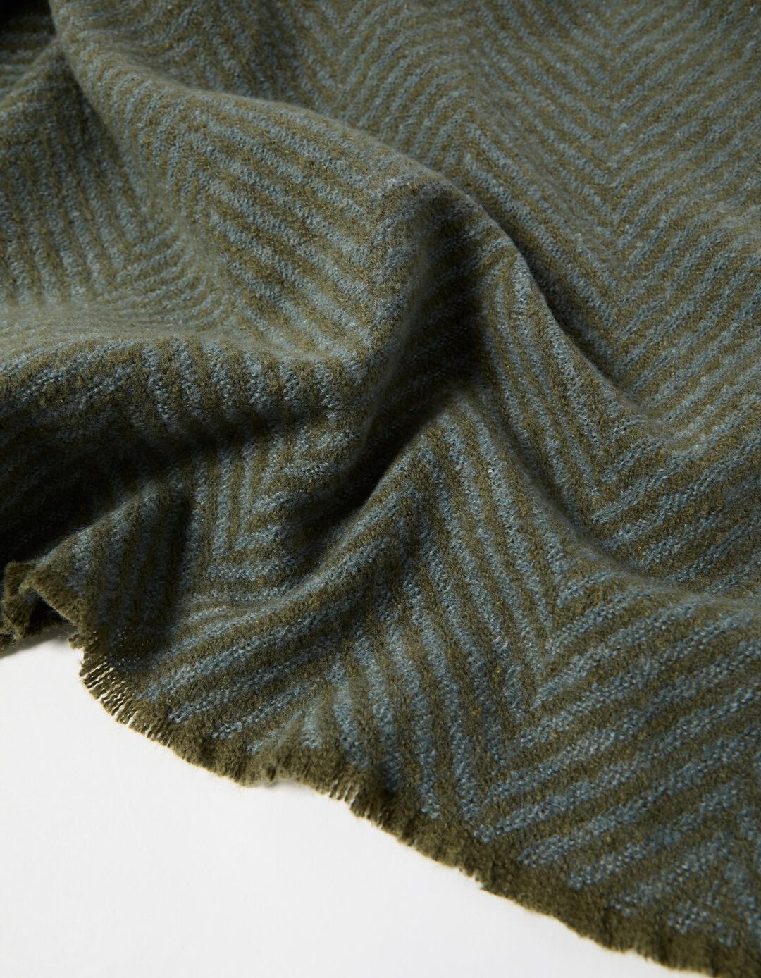 Cachecol de Malha, Homem, Verde