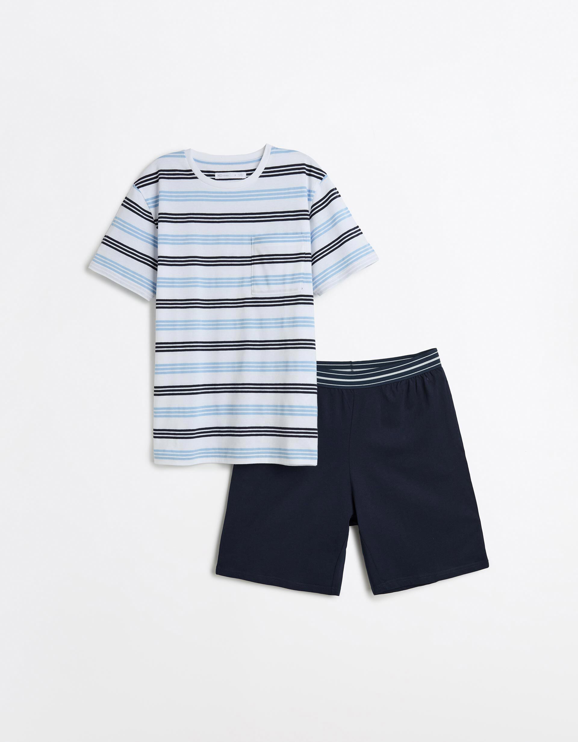 Comprar Online Pijama Riscas, Homem, Branco