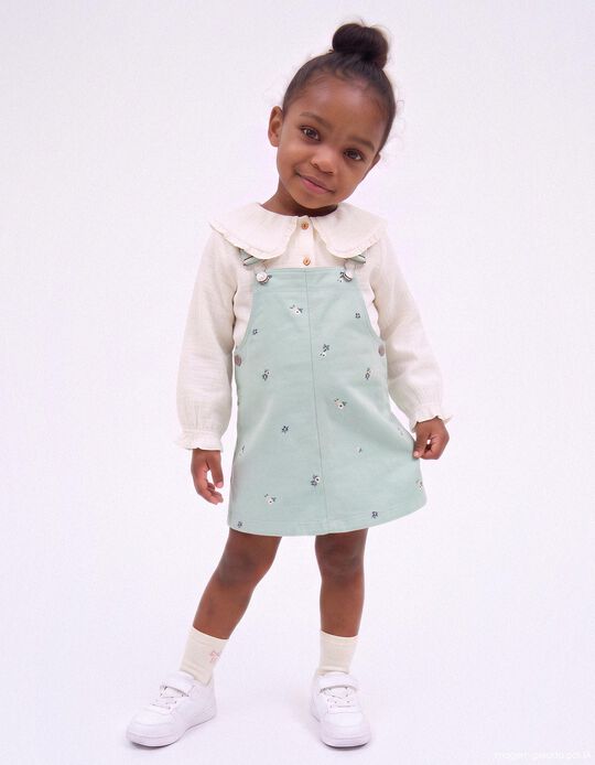 Comprar Online Camisa Com Gola, Menina, Branco
