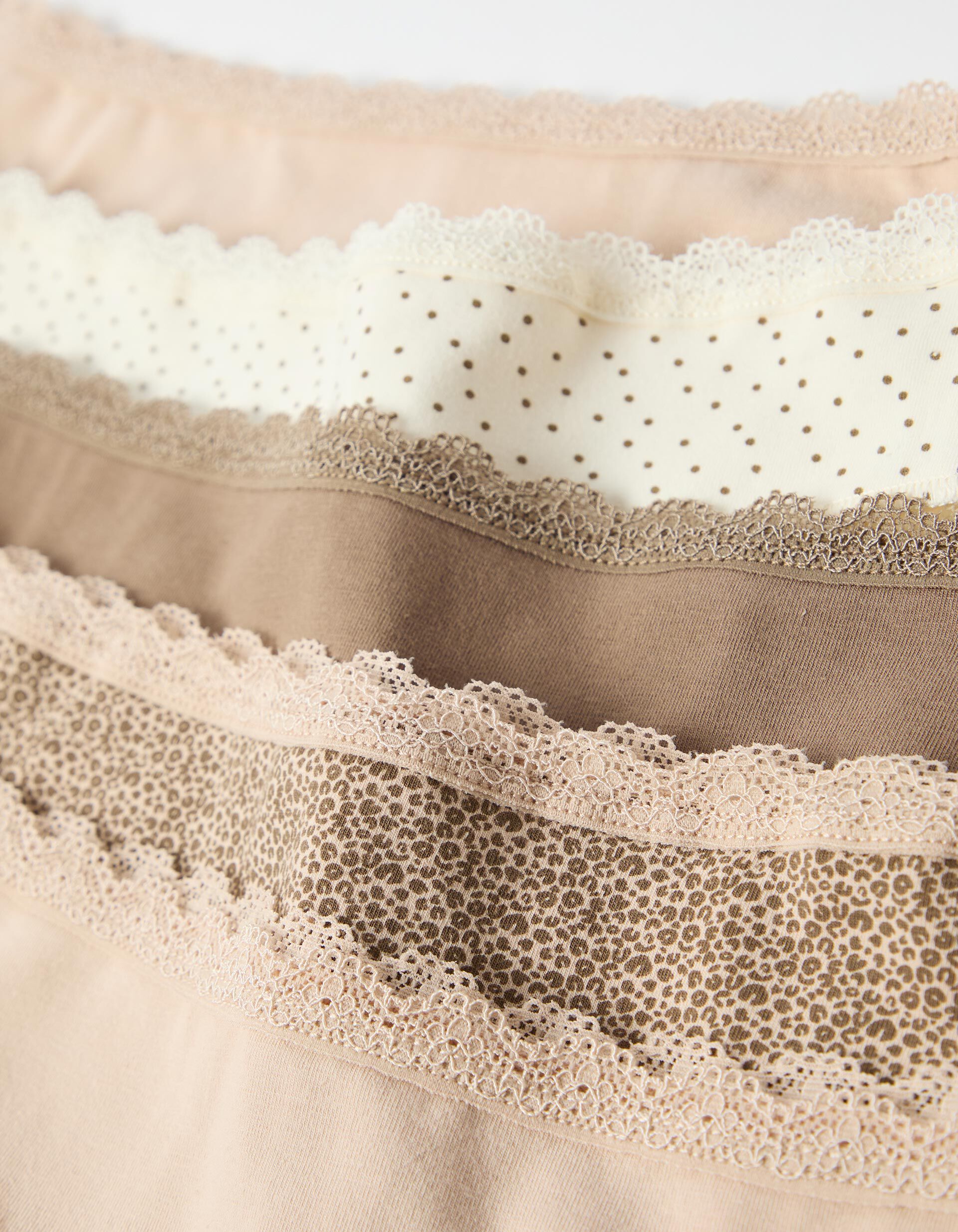 Comprar Online Pack 5 Cuecas Brief, Mulher, Brege