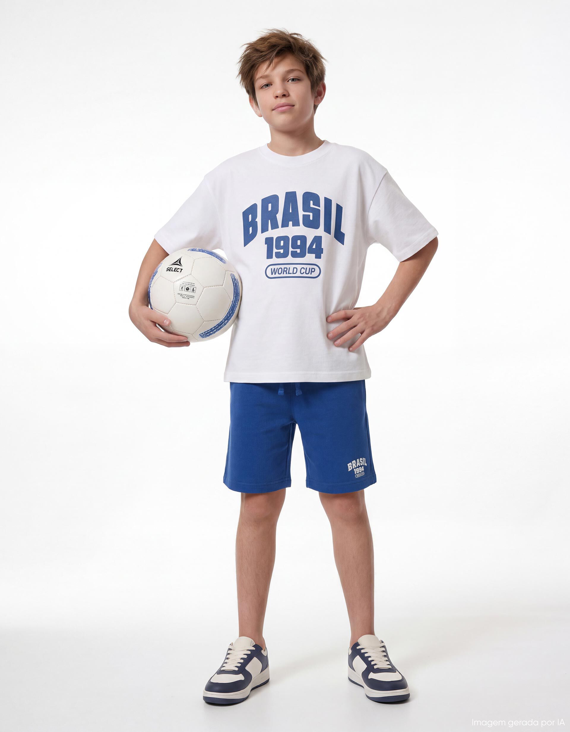 Comprar Online Conjunto T-shirt e Cal&ccedil;&otilde;es, Menino, Azul