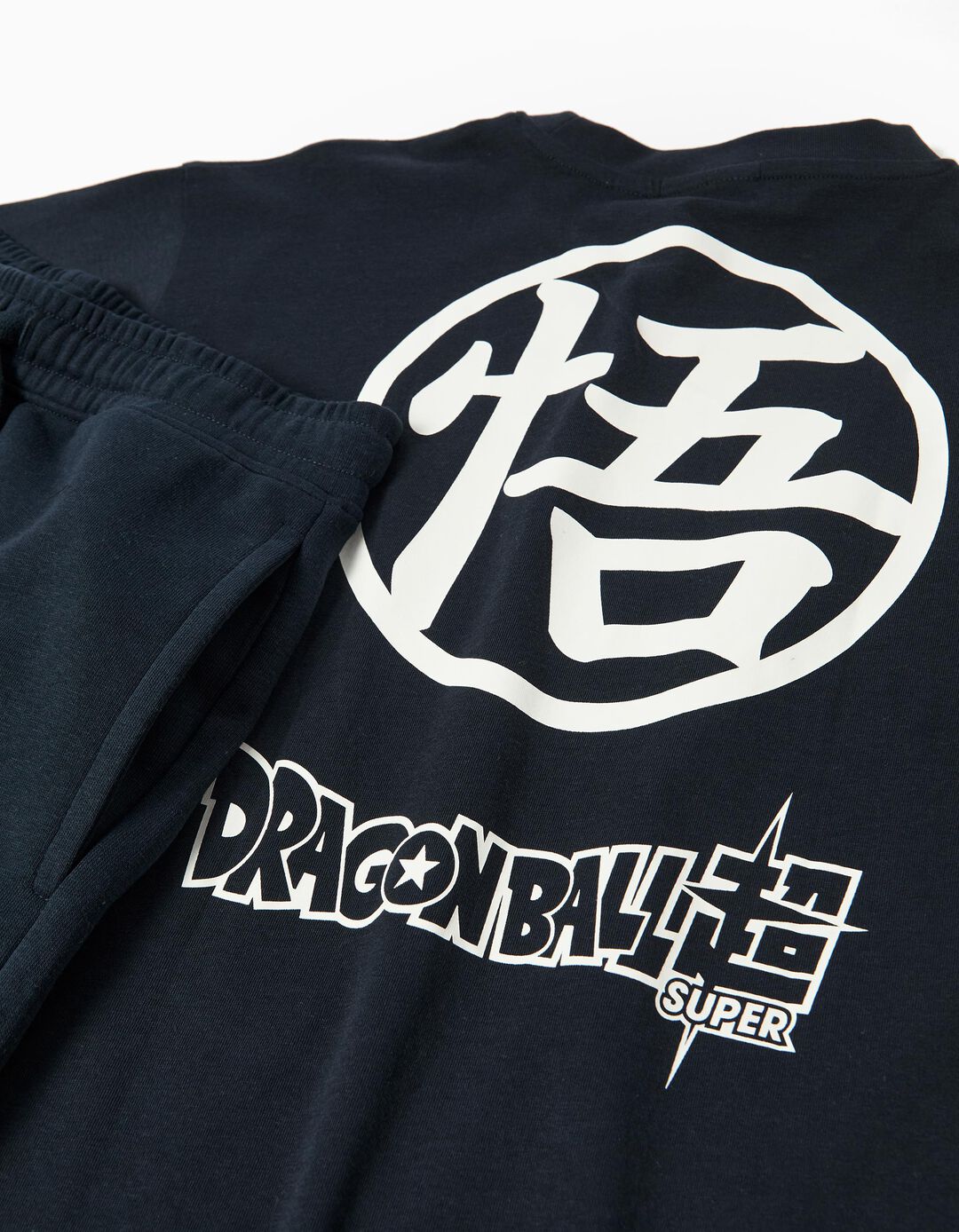 Conjunto T-shirt e Calções 'Goku', Menino, Azul Escuro