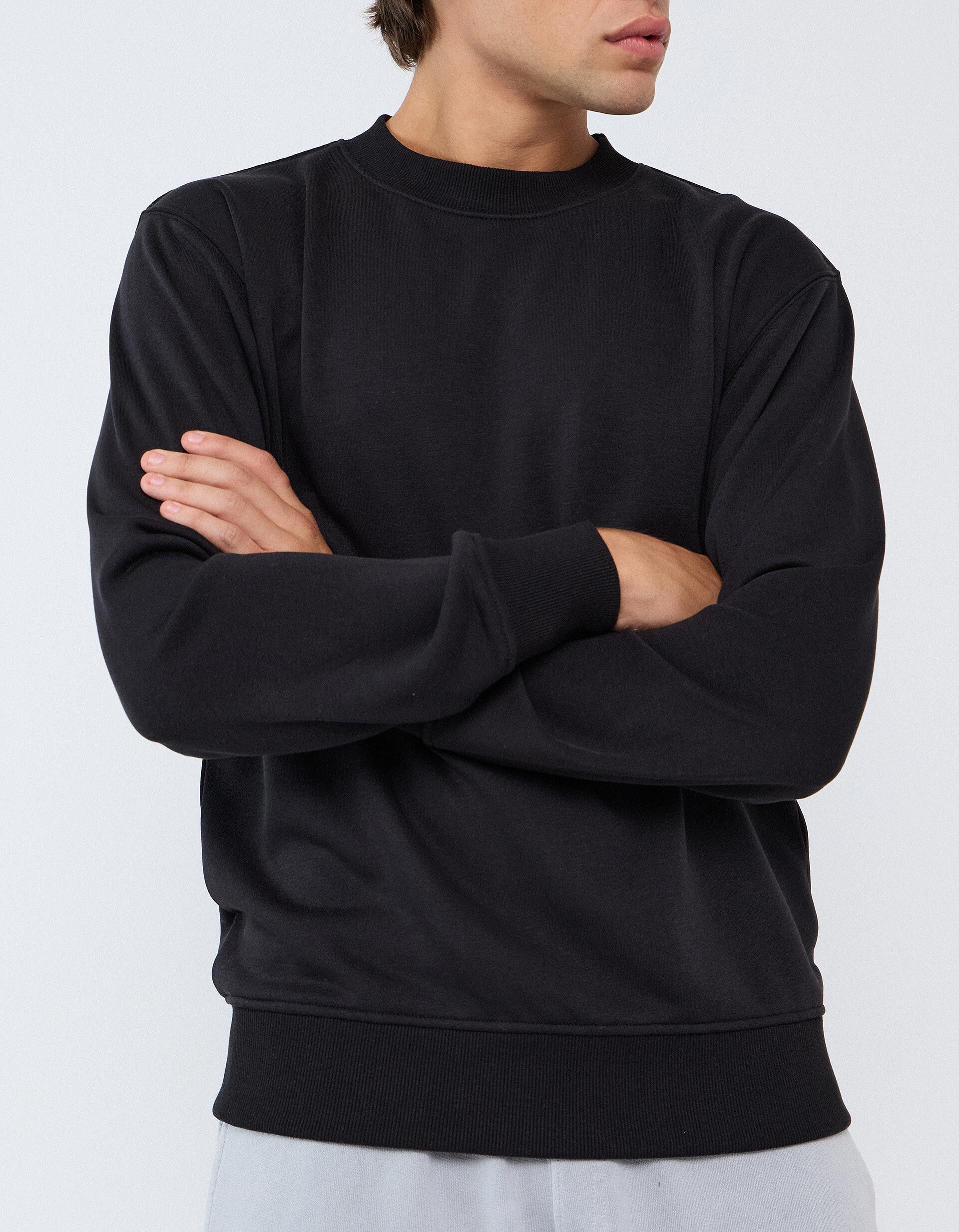 Comprar Online Sweatshirt De Felpa, Homem, Preto
