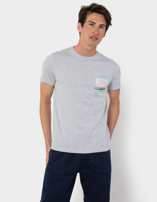 T-shirt in Organic Cotton, Men