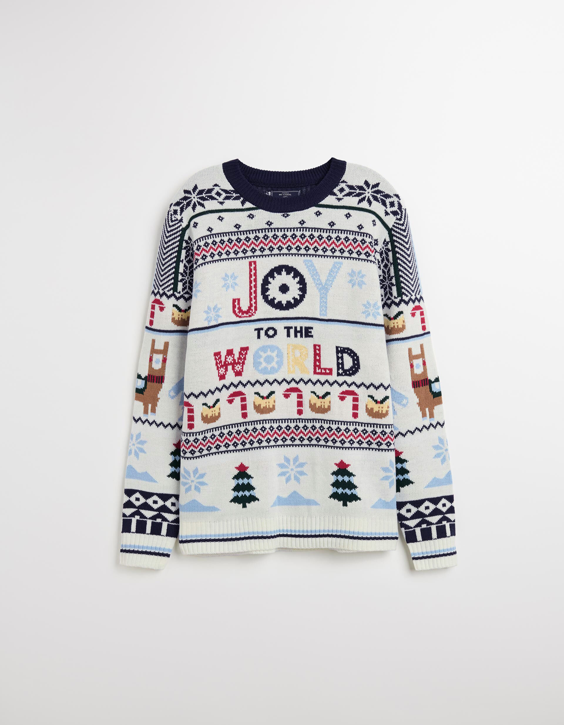 Comprar Online Camisola Malha Natal, Homem, Bege