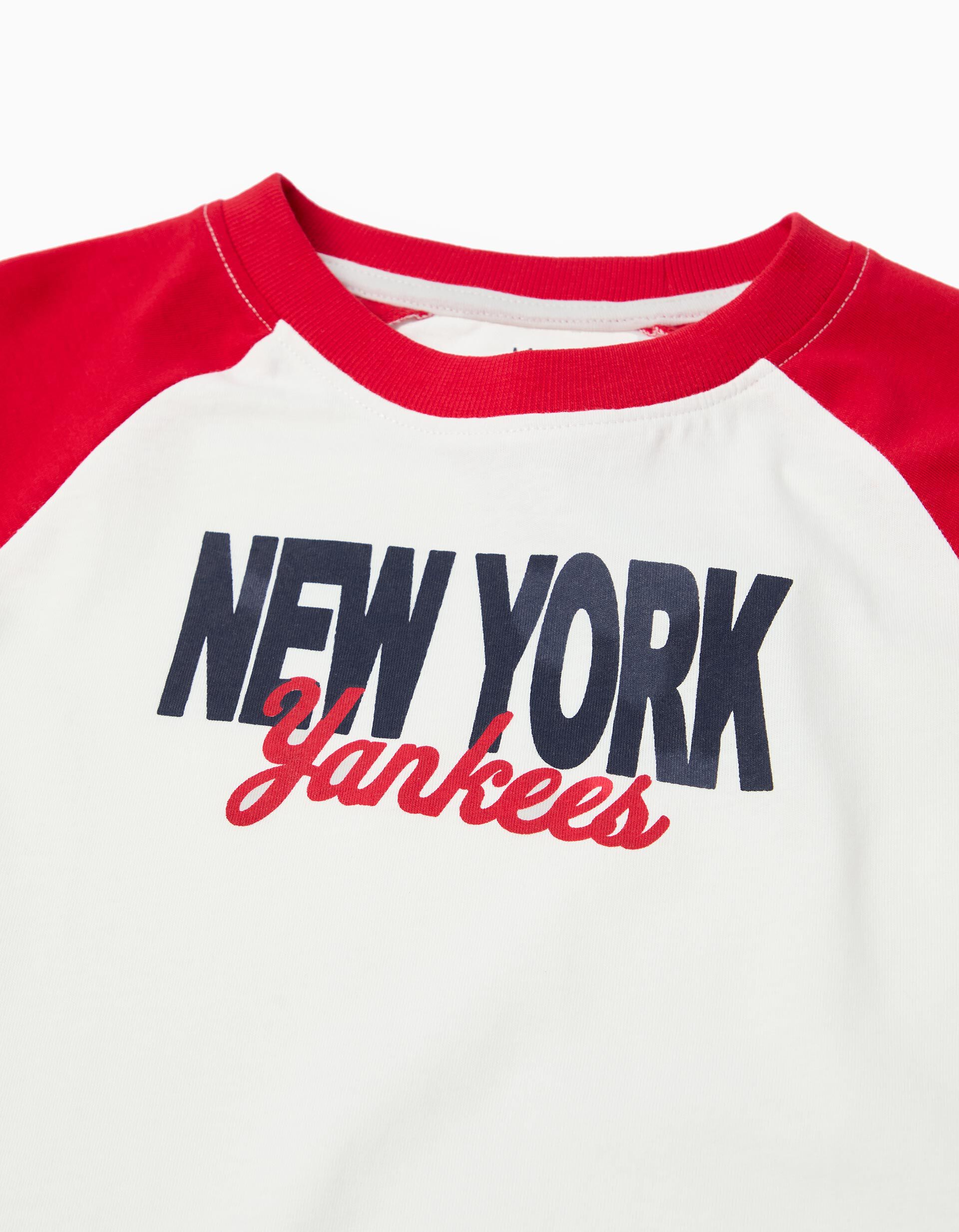 Comprar Online T-shirt Manga Comprida, Menino, Vermelho