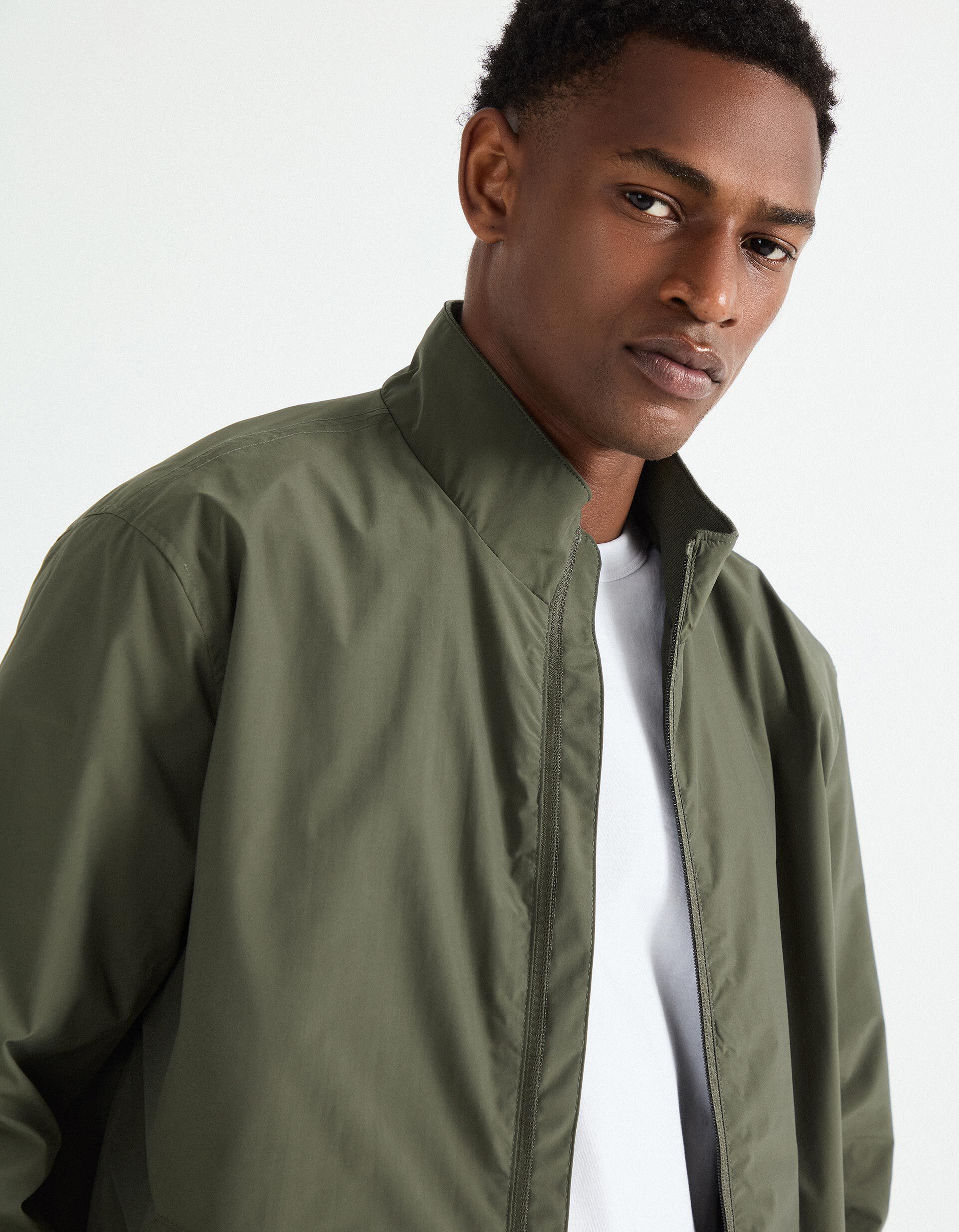 Comprar Online Casaco Bomber, Homem, Verde Escuro