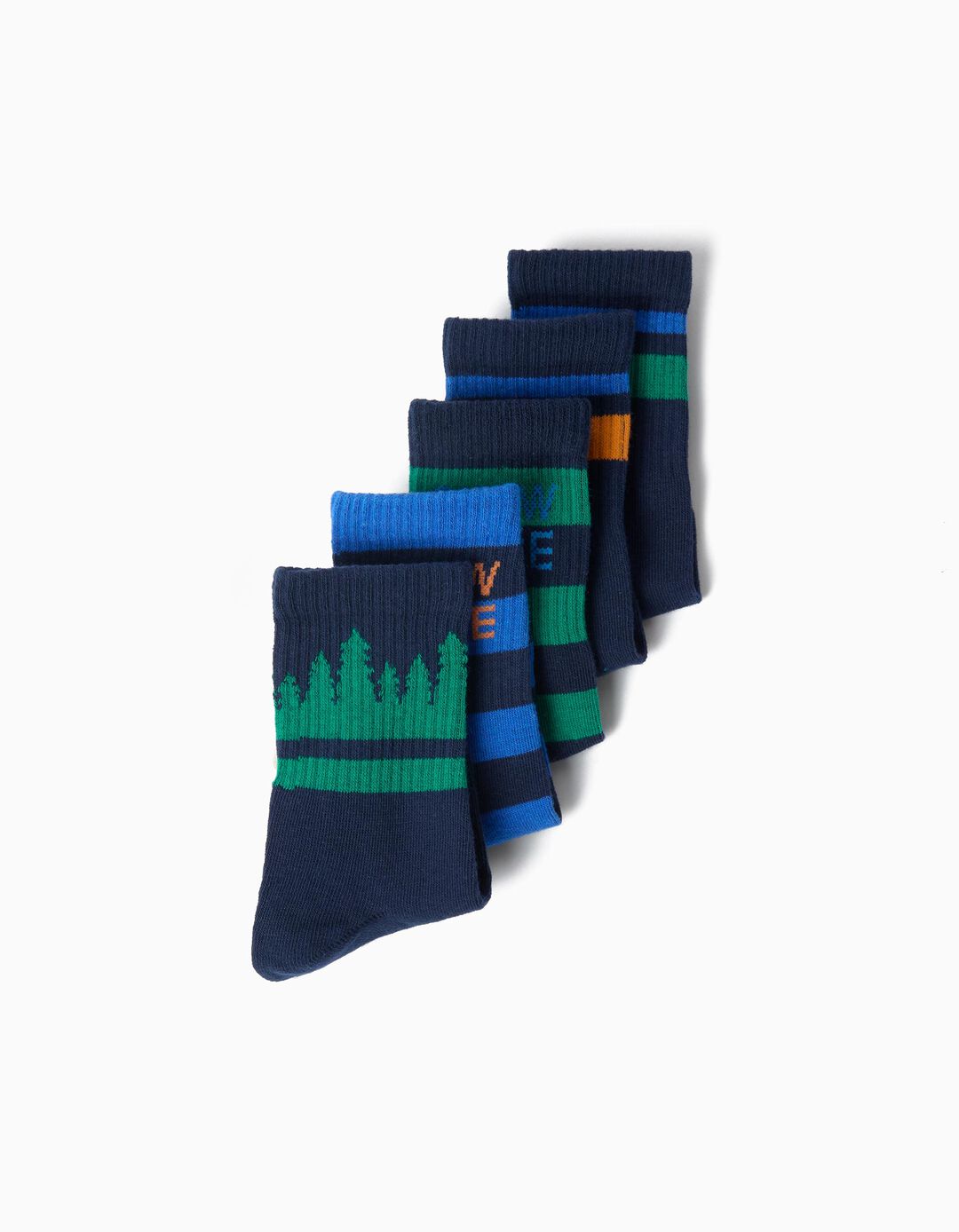 Pack 5 Pares De Meias, Menino, Multicolor