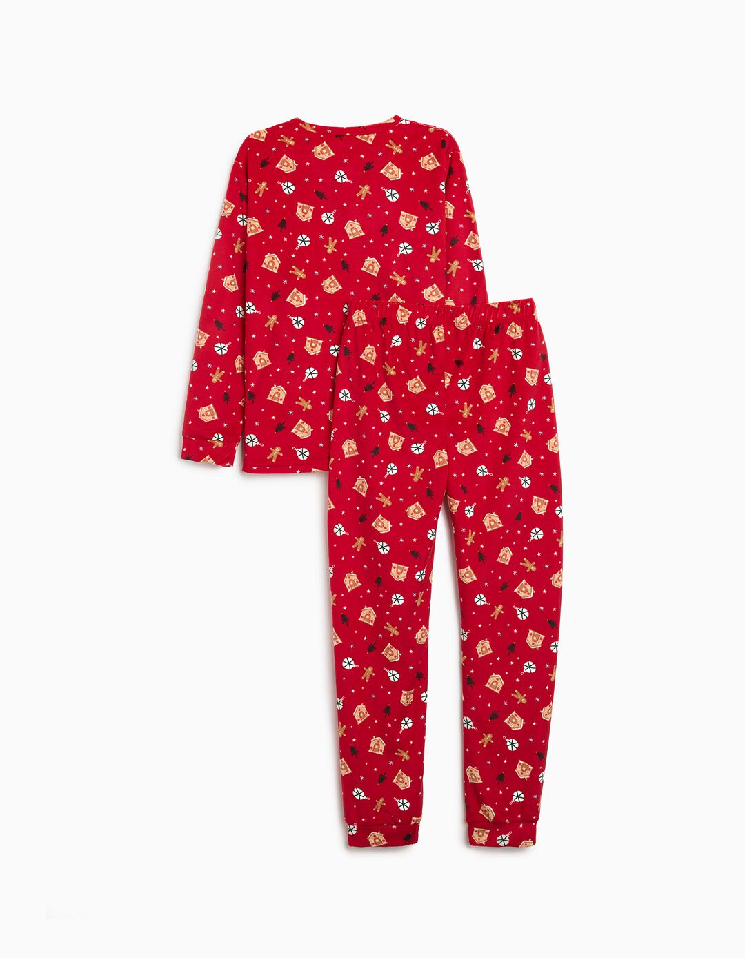 Pijama Polar de Natal, Menino, Vermelho