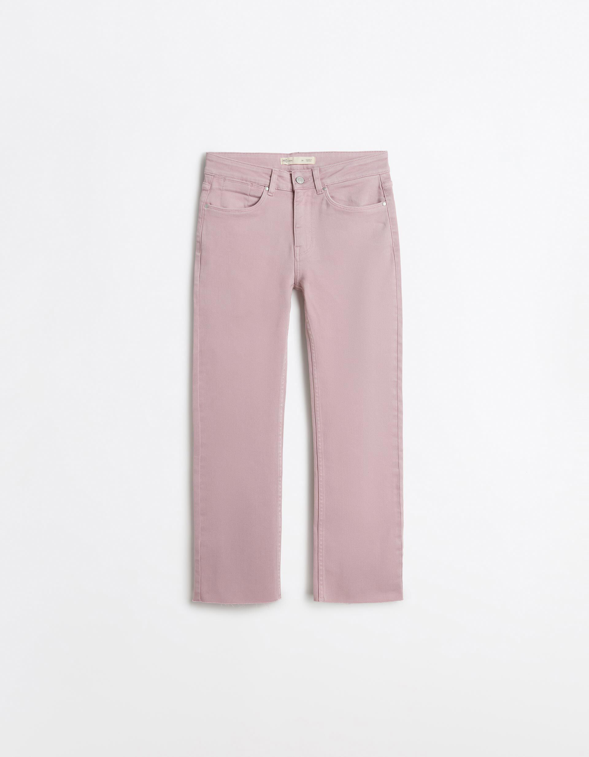 Comprar Online Cal&ccedil;as de Ganga 'Straight Cropped', Mulher, Rosa