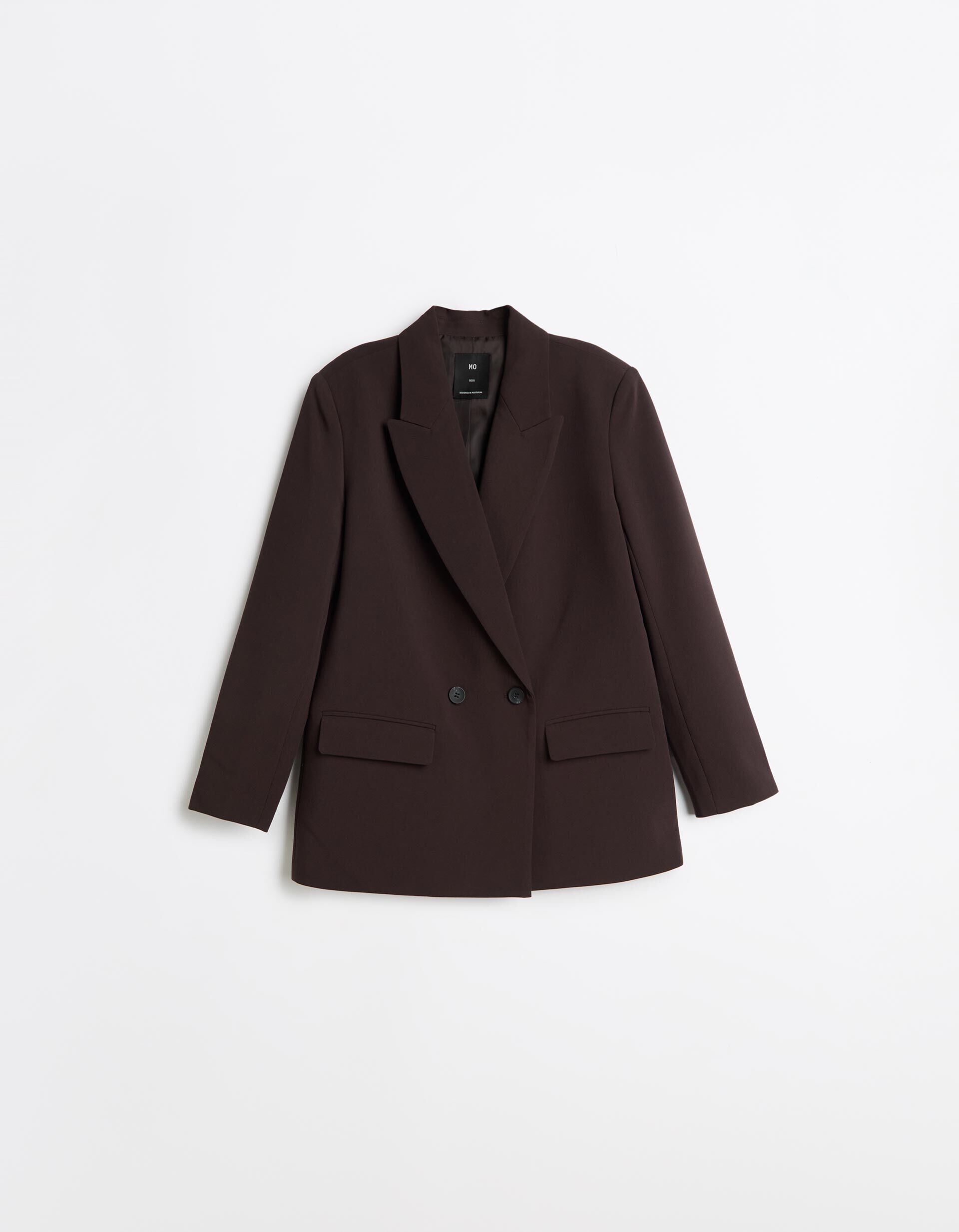 Comprar Online Blazer Oversize, Mulher, Castanho Escuro