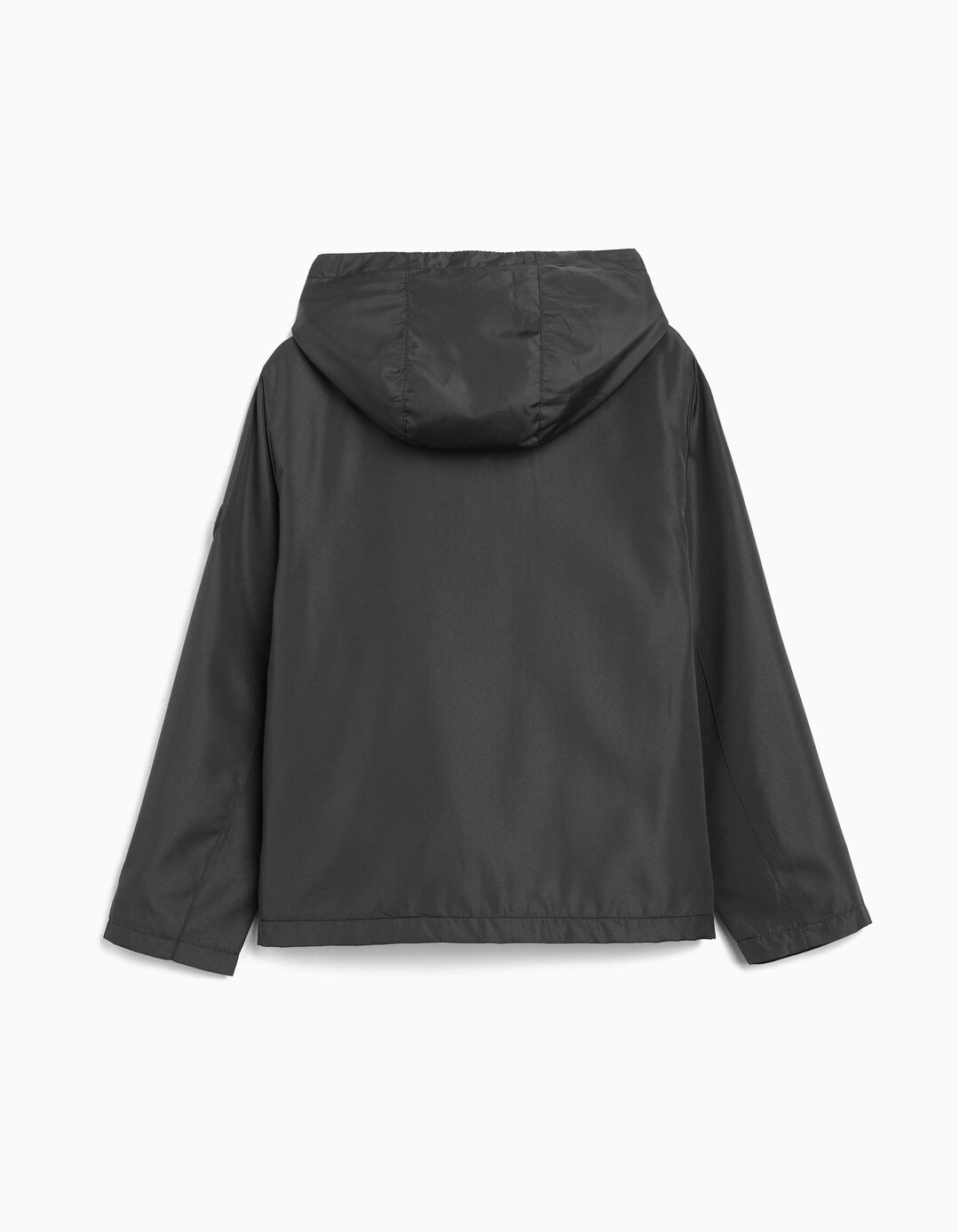 Parka com Capuz, Menino, Cinzento Escuro