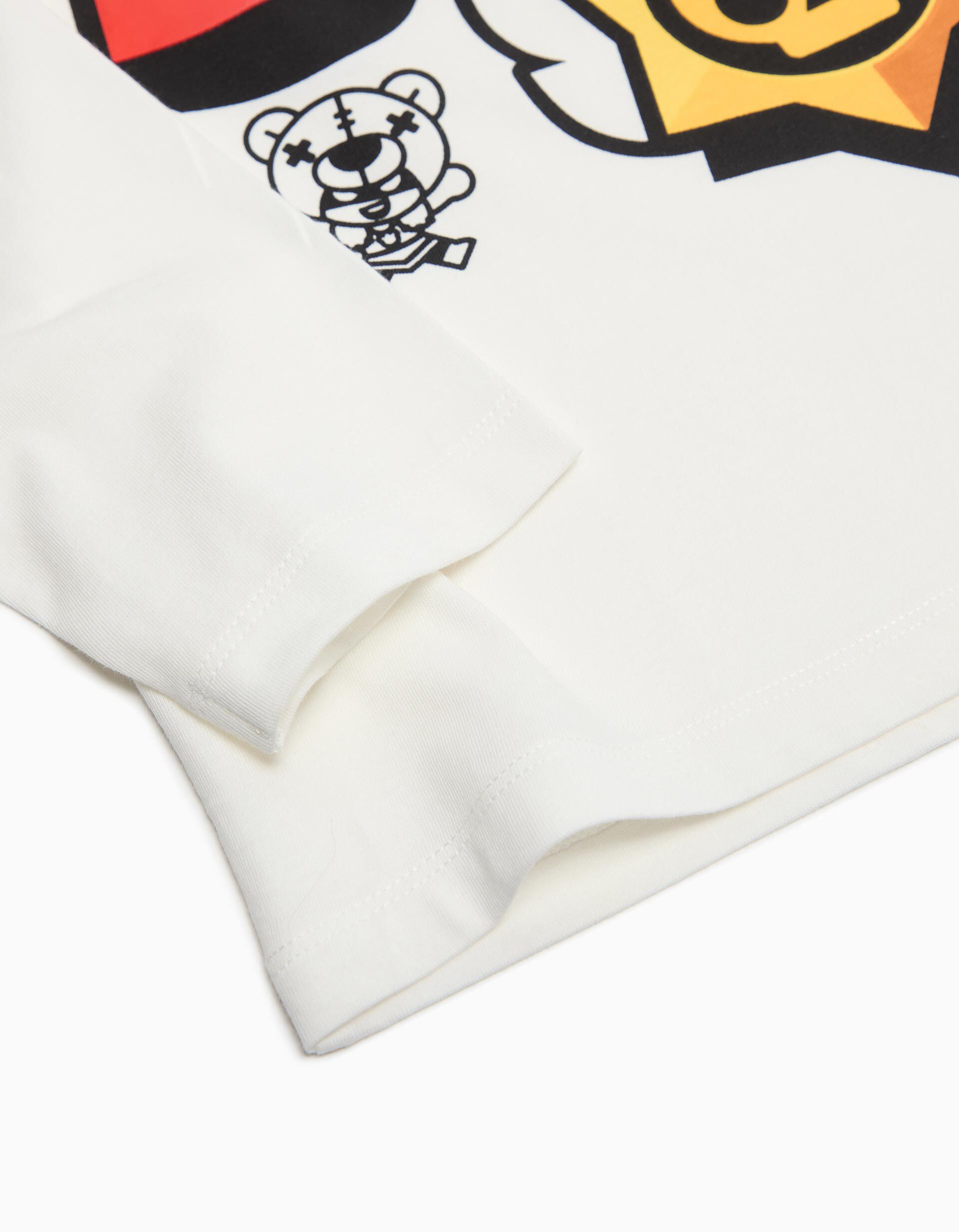 Comprar Online T-shirt de Manga Comprida 'Brawl Stars', Menino, Branco