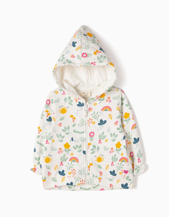 Printed Fleece Hoodie