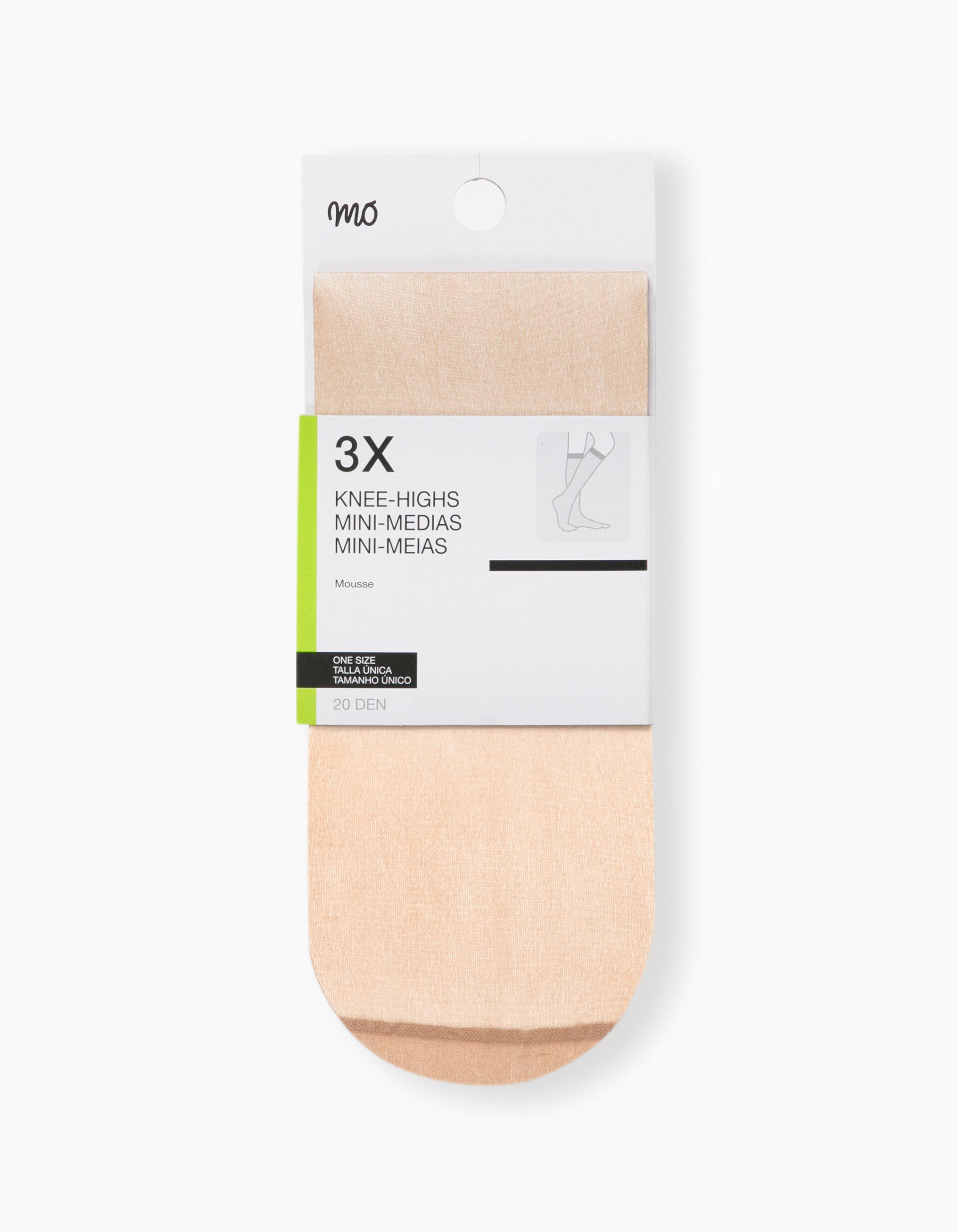 Comprar Online Pack 3 Pares Mini Meias