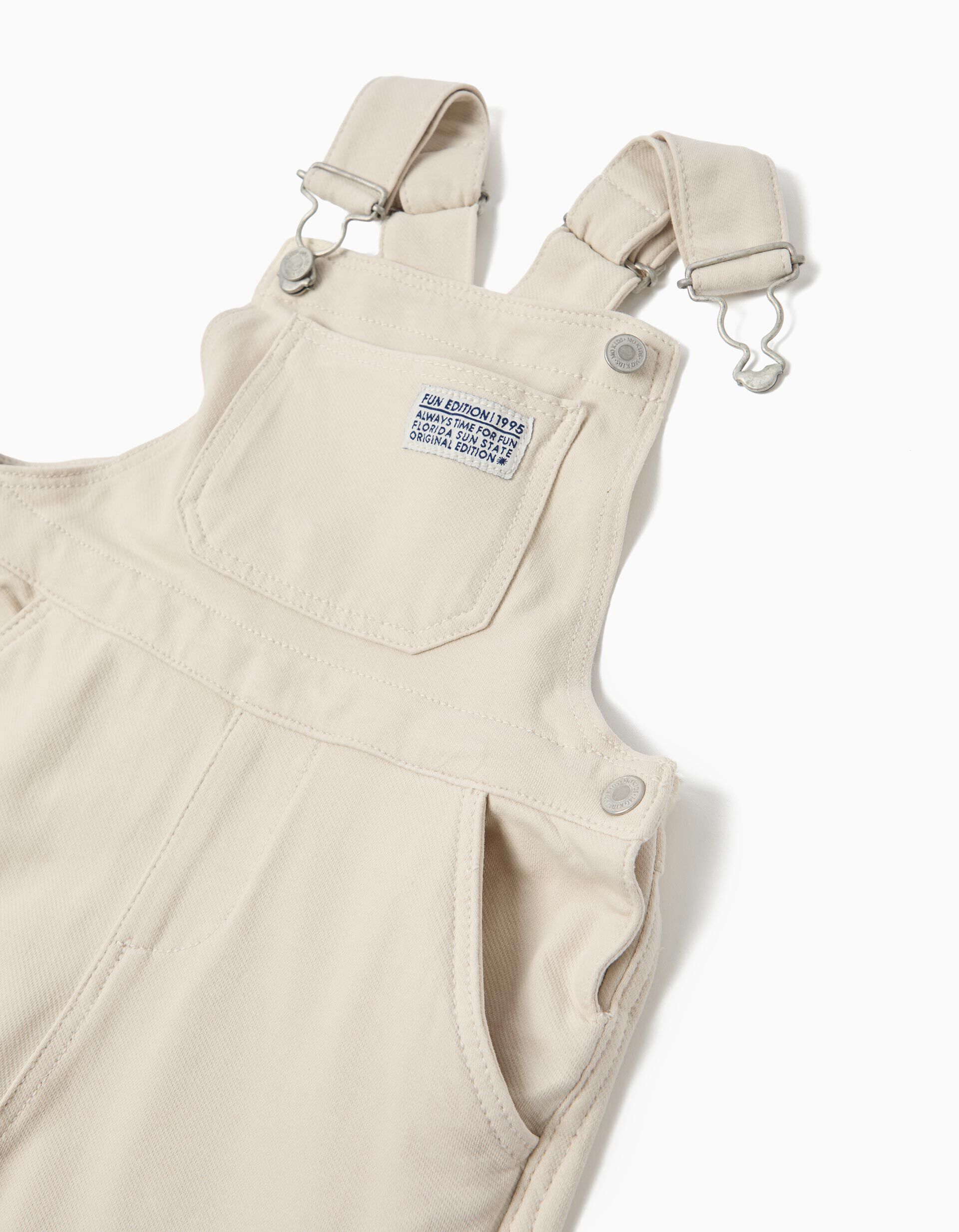 Comprar Online Jardineiras, Menino, Bege Claro