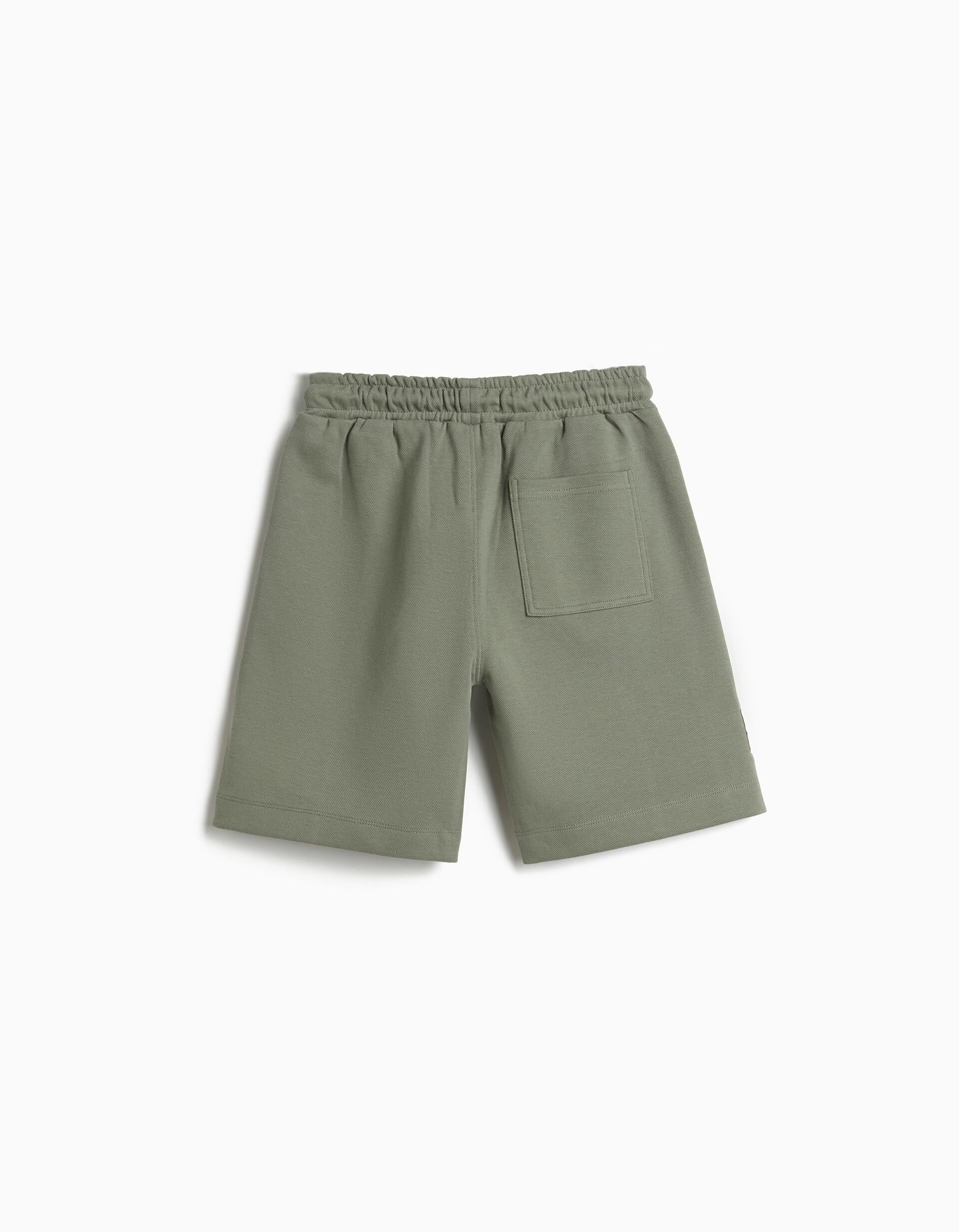 Comprar Online Cal&ccedil;&otilde;es Bermuda Texturizados, Menino, Verde Claro