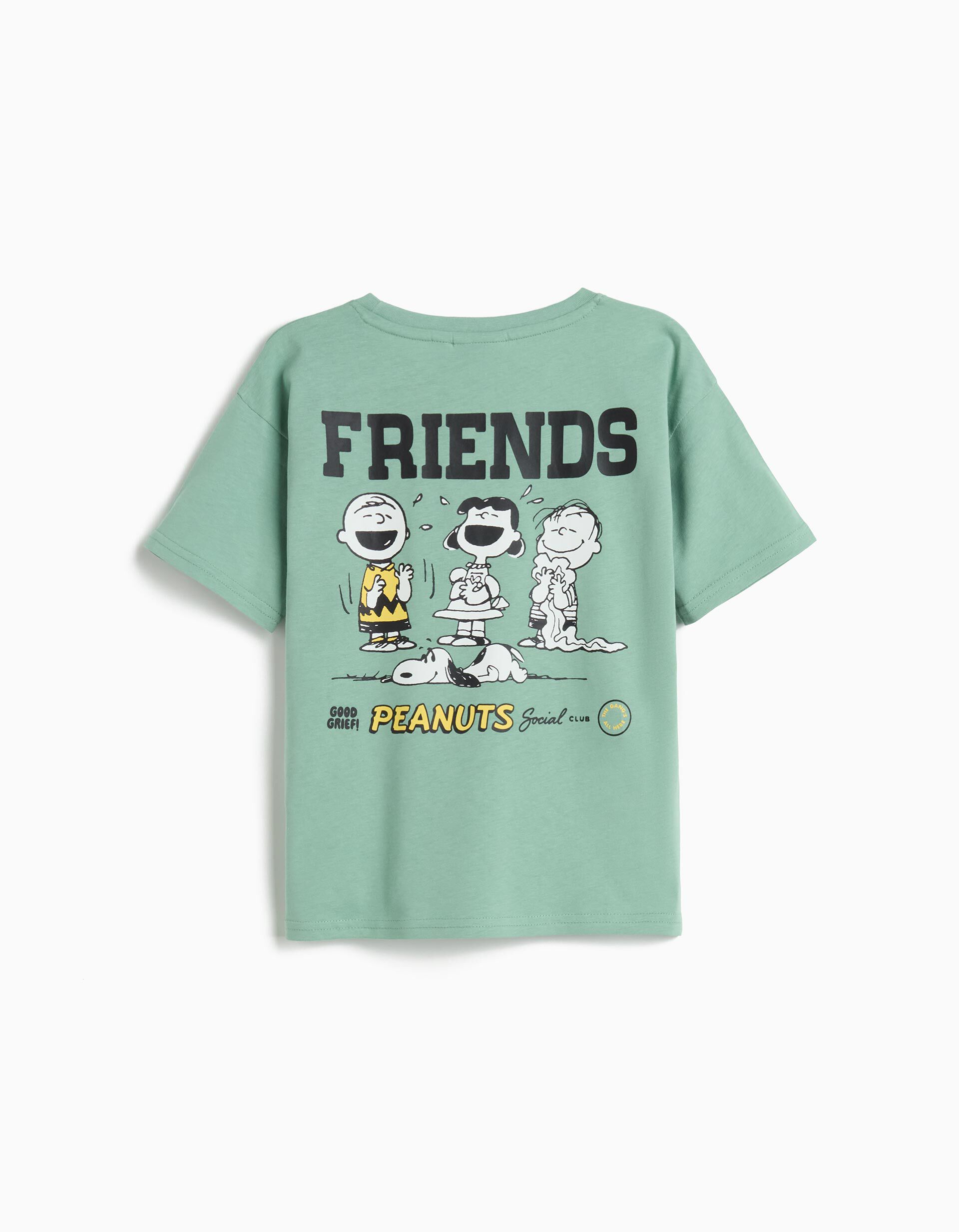 Comprar Online T-shirt 'Snoopy', Menino, Verde Claro