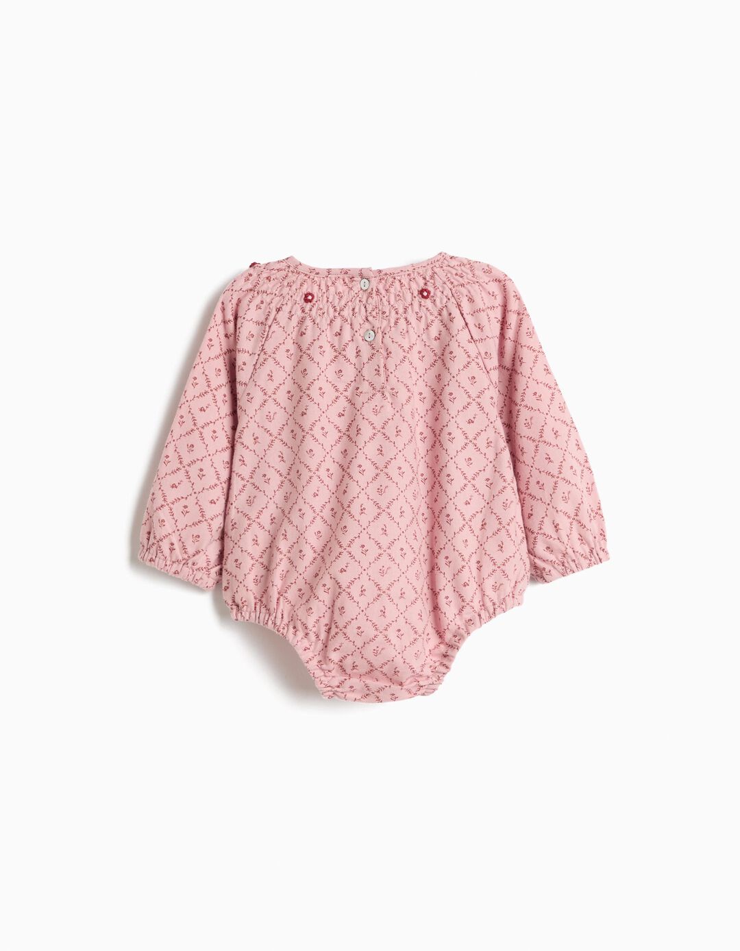 Fofo Estampado, Rec&eacute;m-Nascido, Rosa Claro