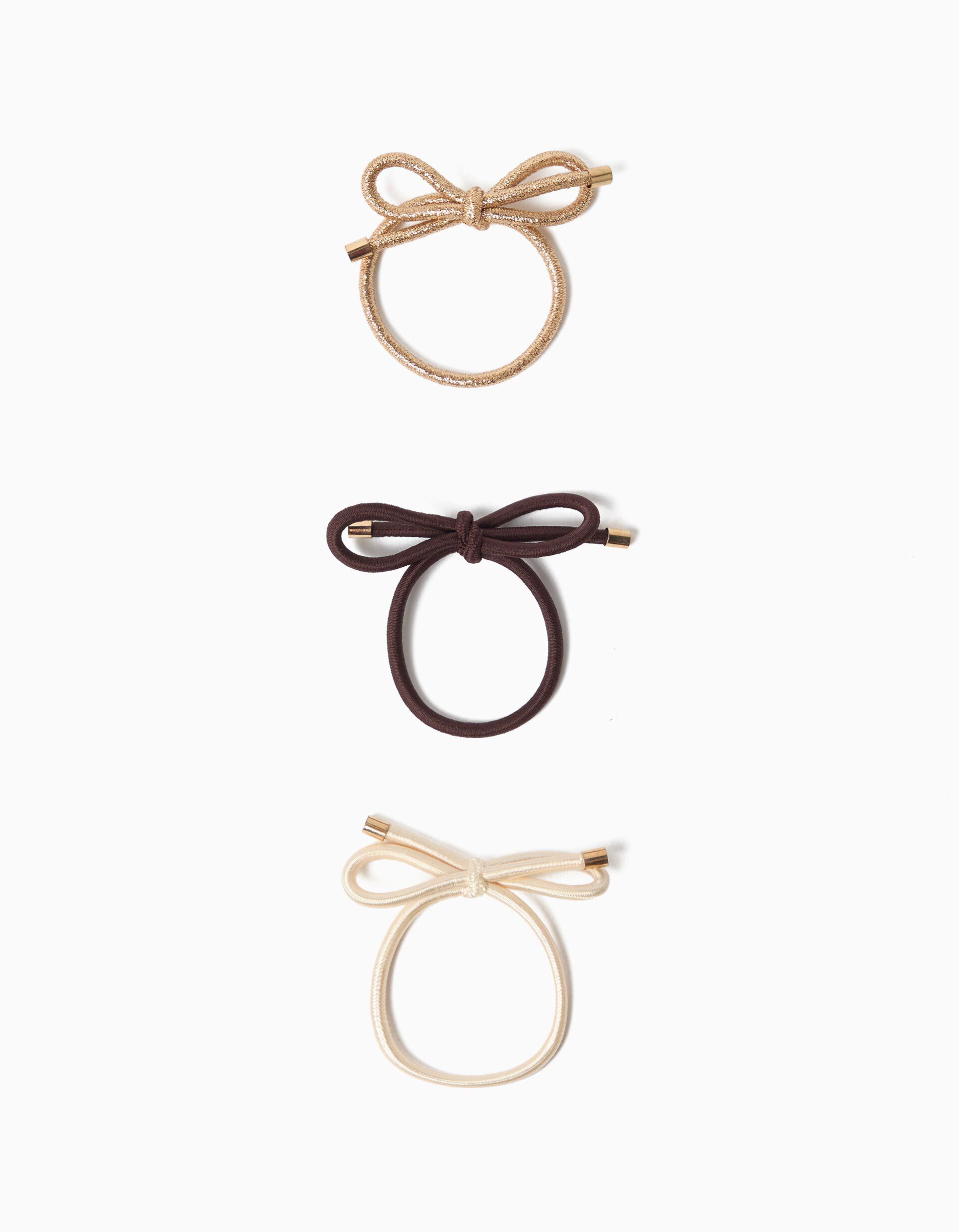 Comprar Online Pack 3 El&aacute;sticos, Menina, Multicolor