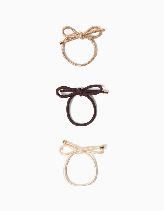 Comprar Online Pack 3 El&aacute;sticos, Menina, Multicolor