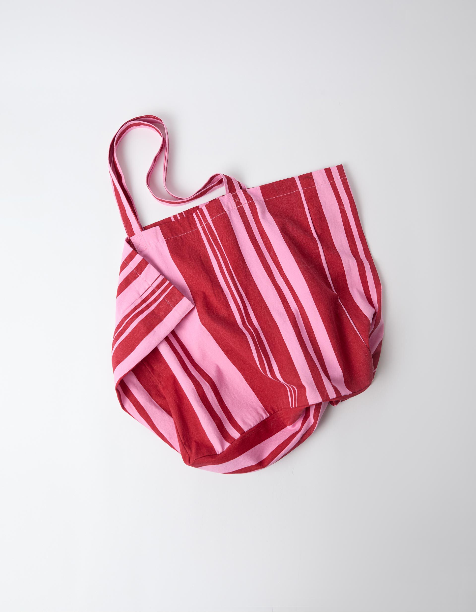 Comprar Online Tote Bag &Agrave;s Riscas, Mulher, Rosa