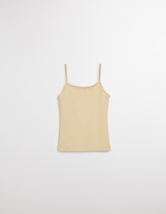 Comprar Online Top, Mulher, Bege Claro 