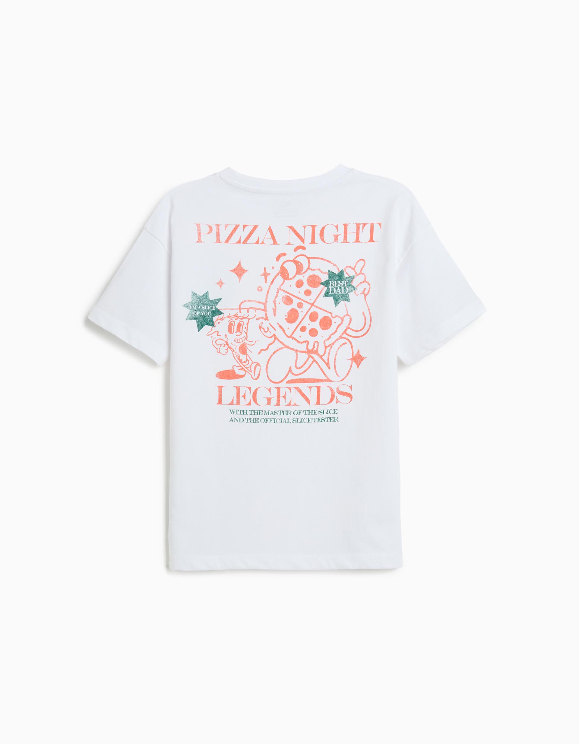 Comprar Online T-shirt Dia do Pai, Menino, Branco