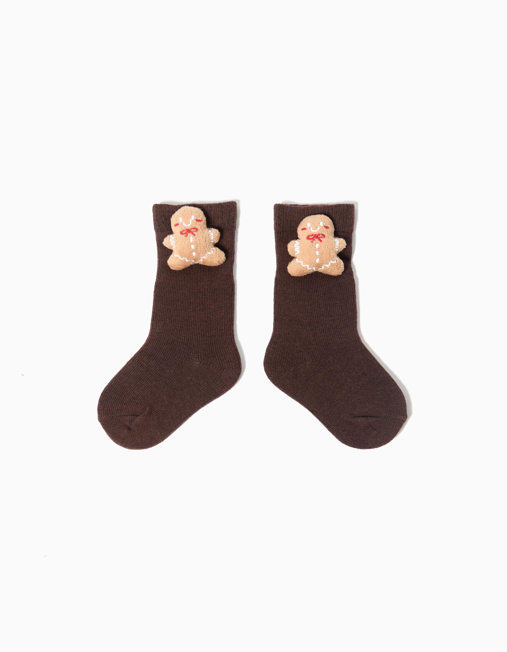 Comprar Online Meias de Natal, Menina, Castanho