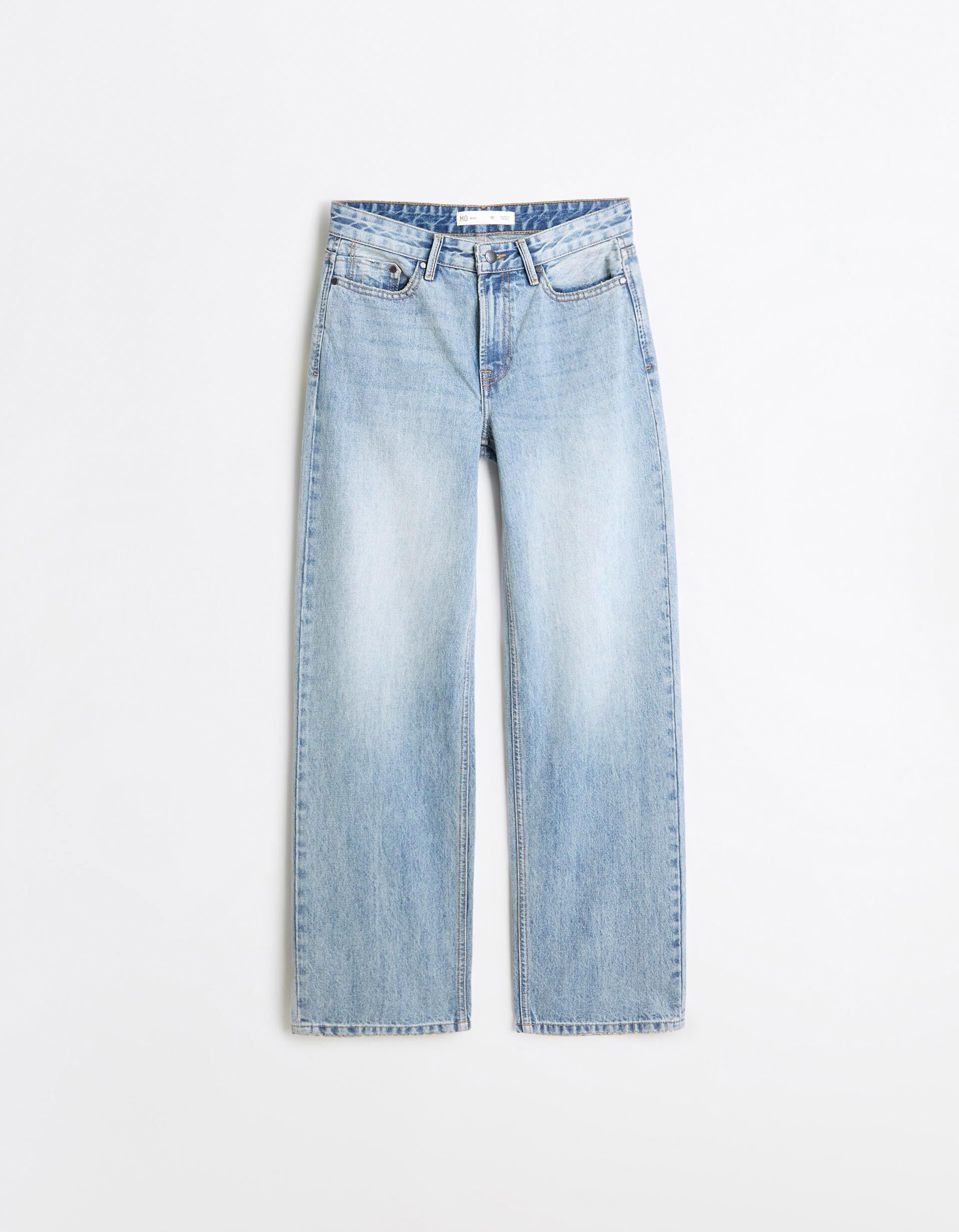 Comprar Online Cal&ccedil;as De Ganga Wide Leg, Mulher, Azul Claro