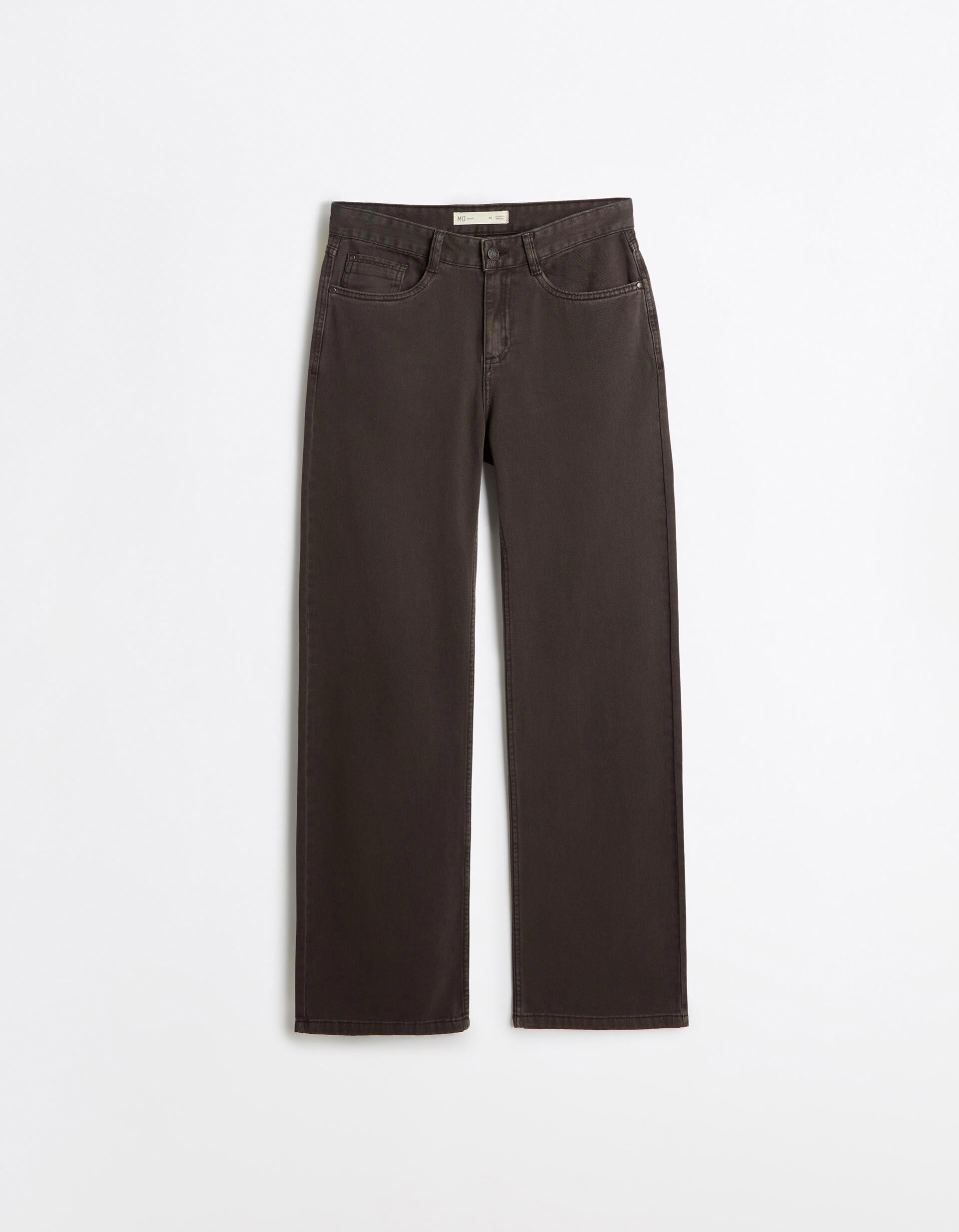 Comprar Online Cal&ccedil;as De Ganga Wide Leg, Mulher, Castanho Escuro