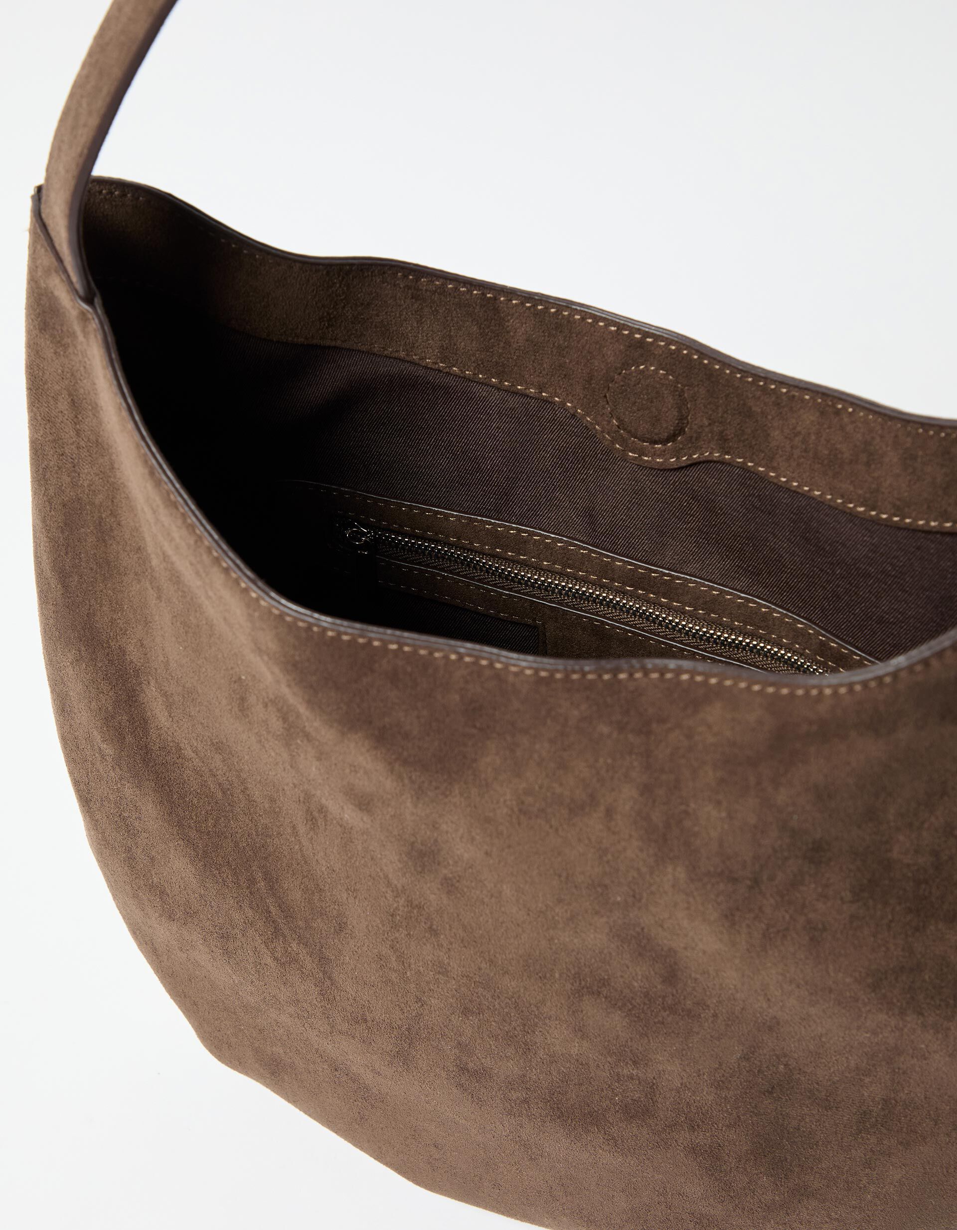 Comprar Online Mala de Ombro Camur&ccedil;a, Mulher, Castanho Escuro