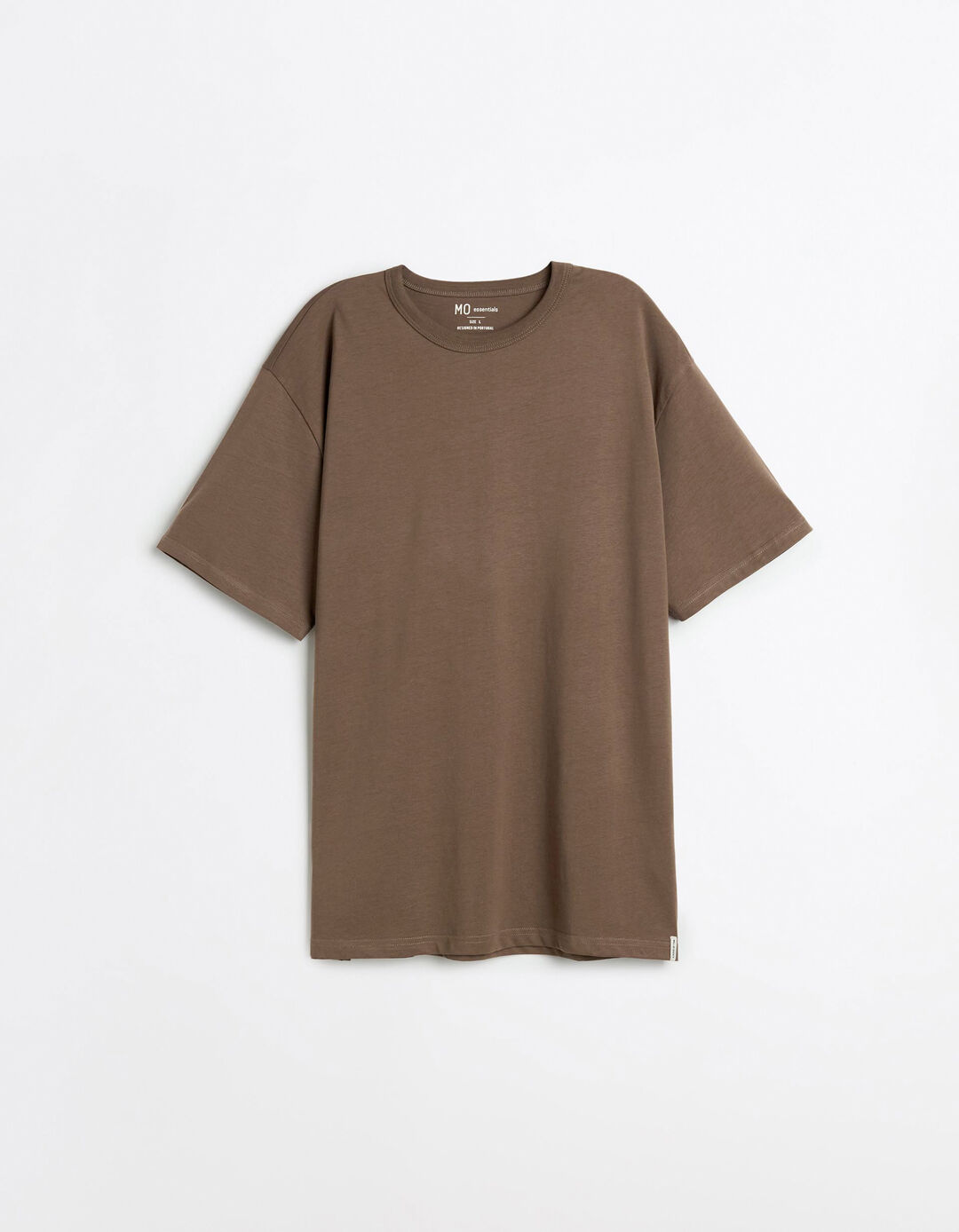 T-shirt Heavy Jersey, Homem, Castanho