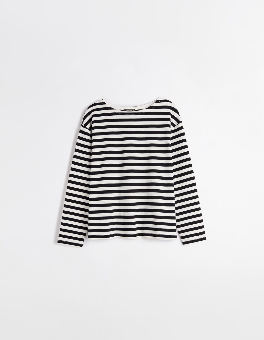 Camisola Riscas, Mulher, Preto