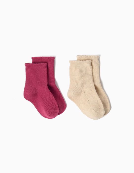 Comprar Online Pack 2 Pares De Meias, Menina, Multicolor