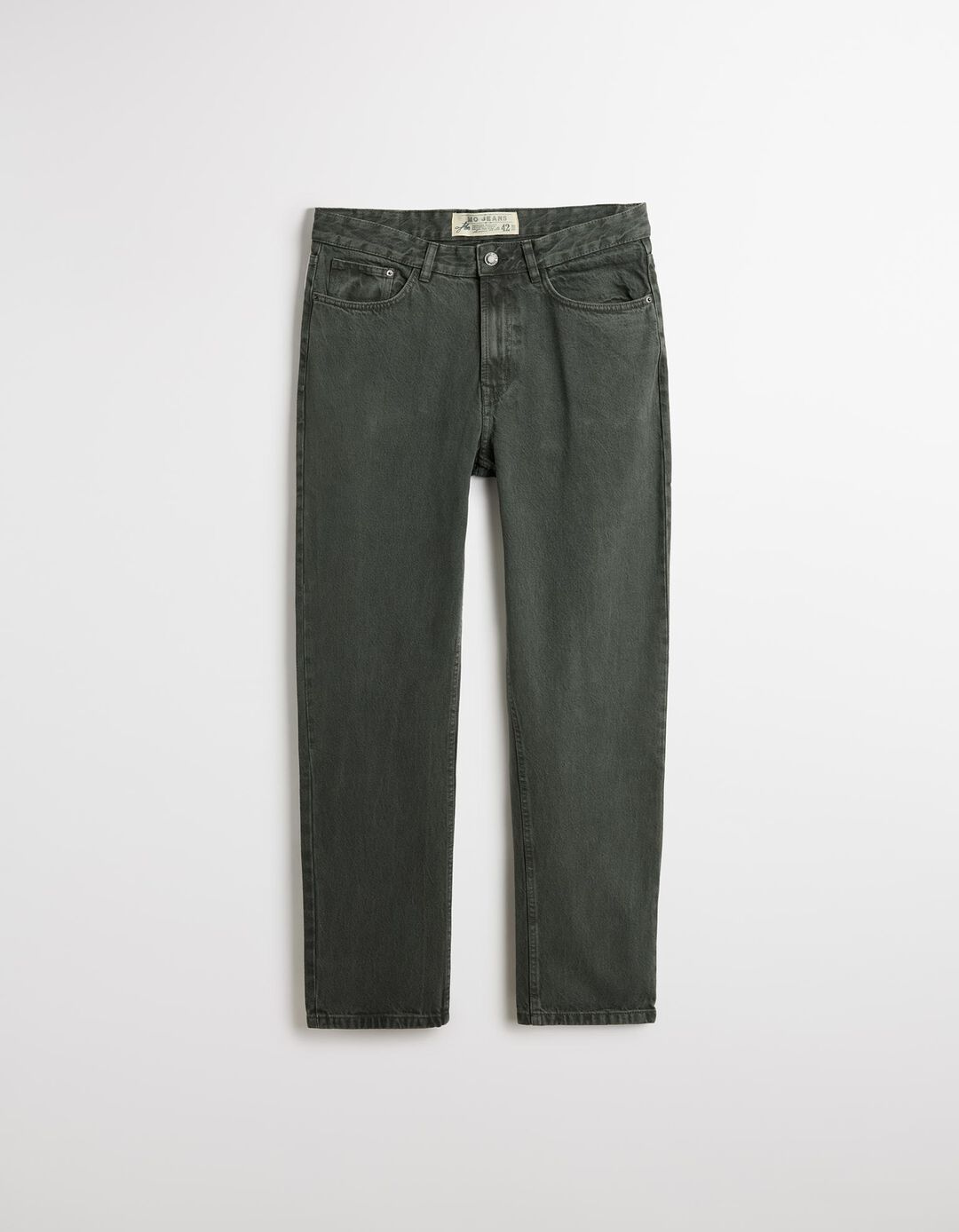 Calças 'Relaxed Fit', Homem, Verde Escuro