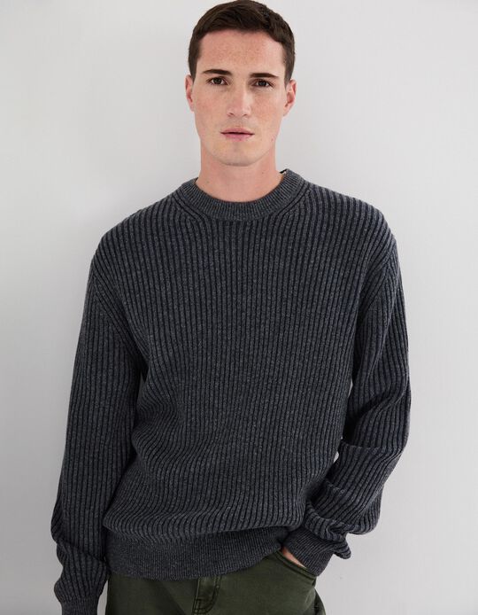 Comprar Online Camisola com L&atilde;, Homem, Azul Escuro