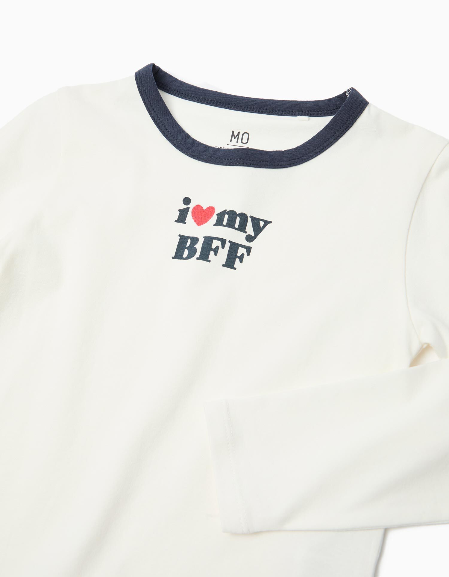 Comprar Online T-shirt de Manga Comprida, Menina, Branco