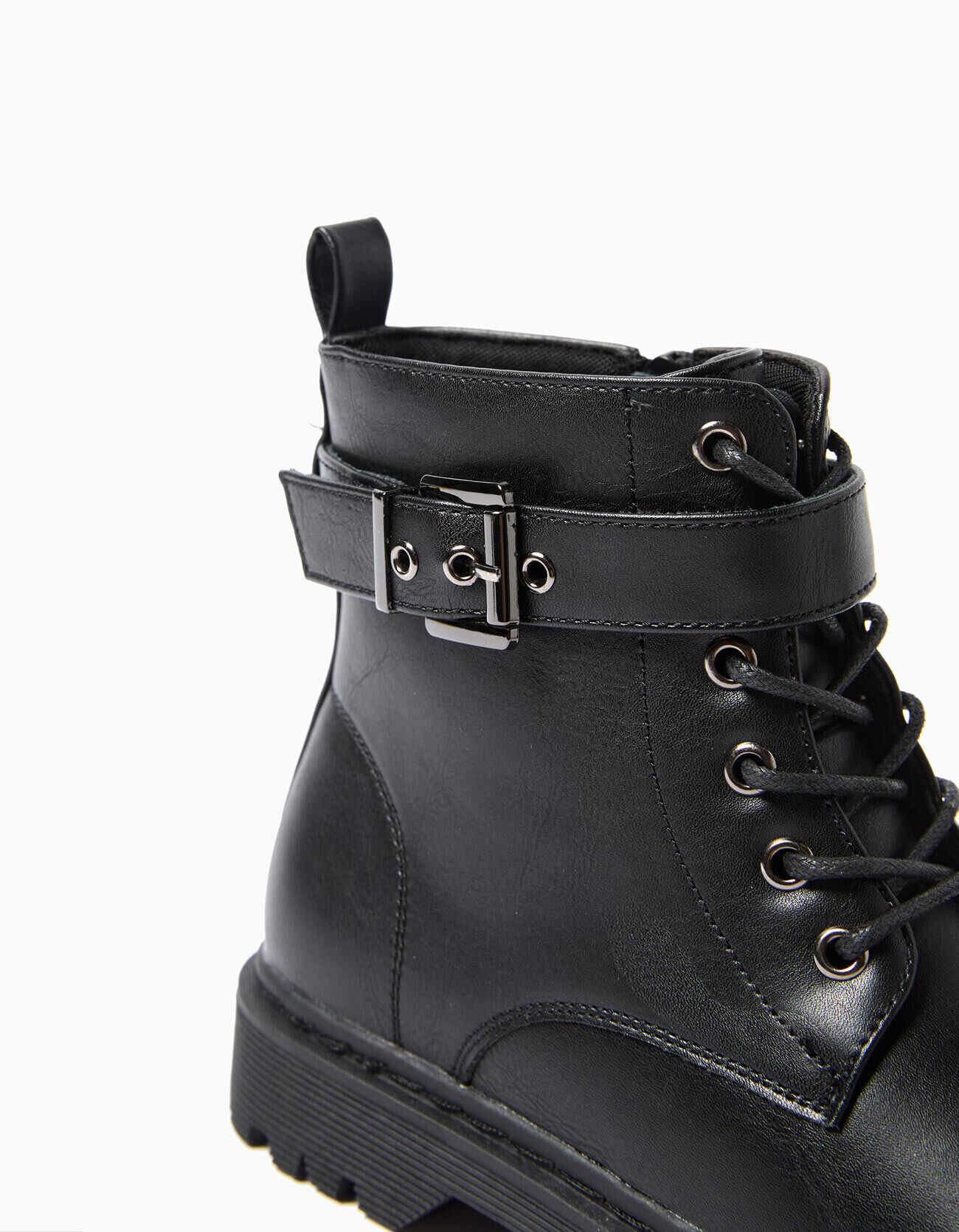 Comprar Online Botas Estilo Militar, Menina, Preto