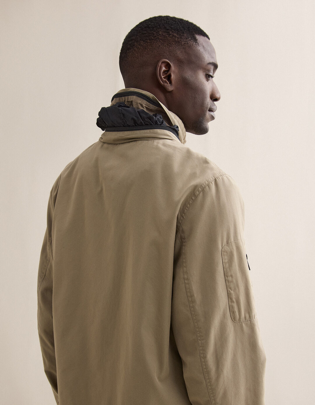 Casaco, Homem, Bege Escuro