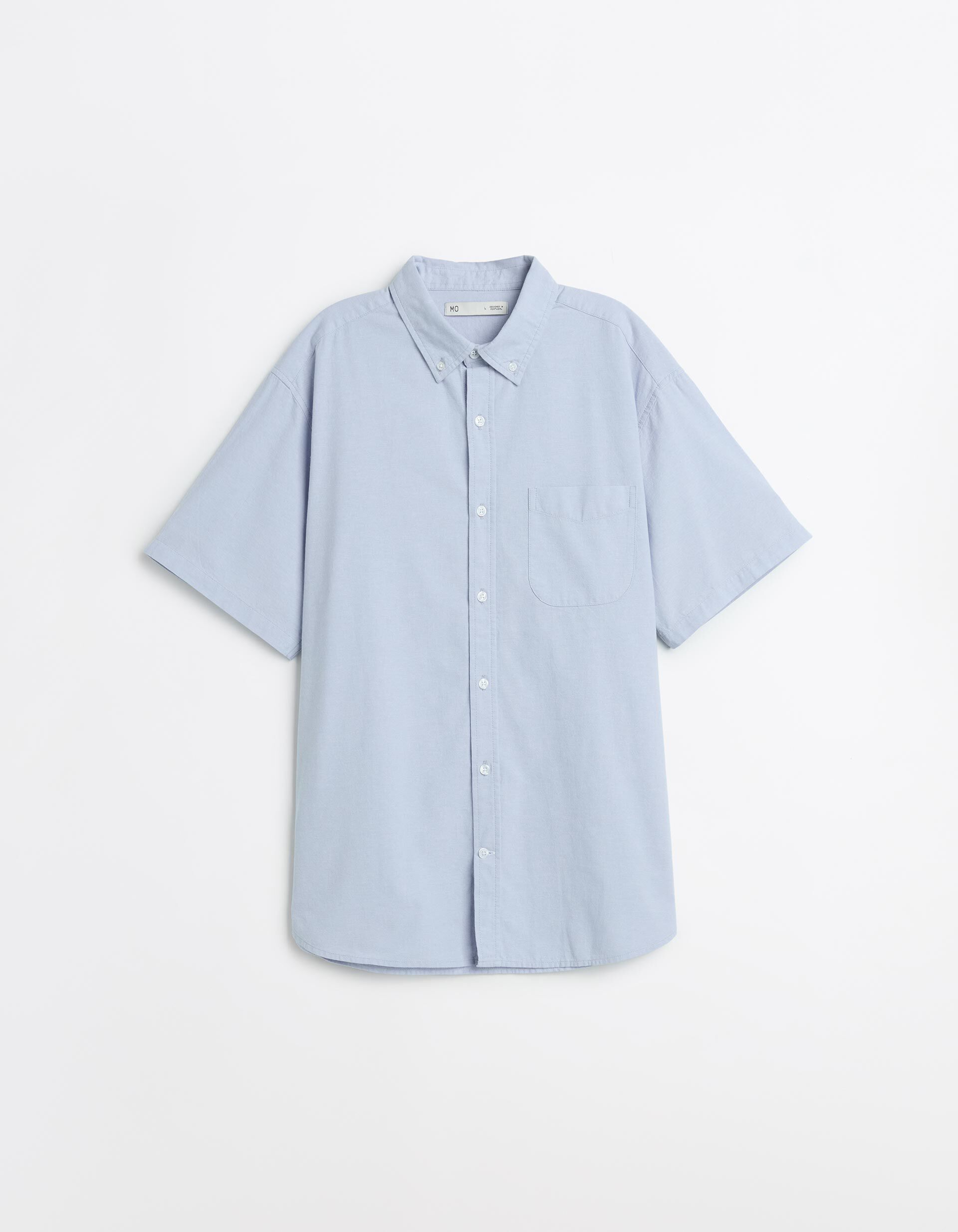 Comprar Online Camisa Manga Curta, Homem, Azul Claro