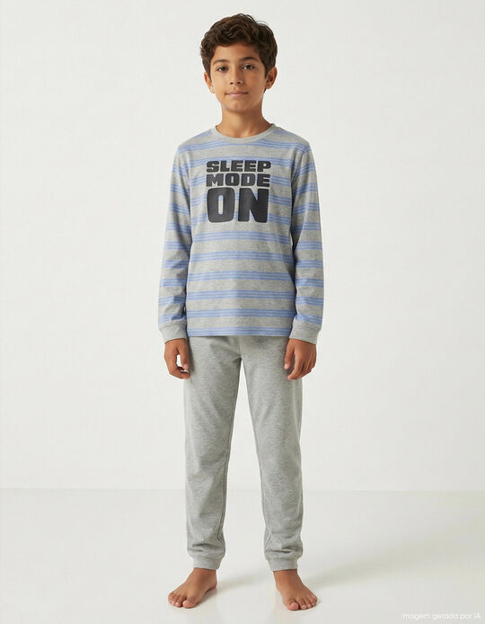 Comprar Online Pijama, Menino, Cinzento Claro