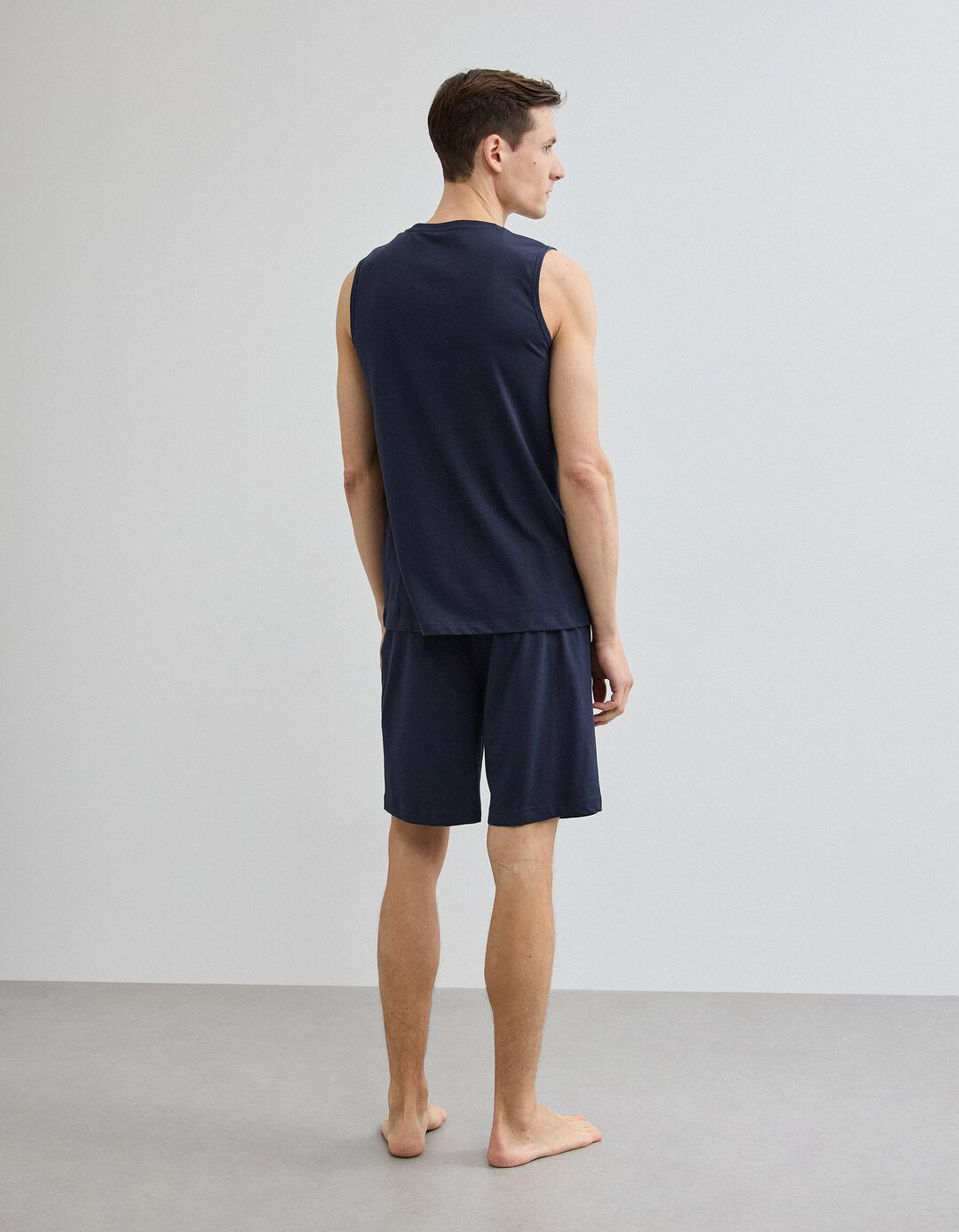 Pijama, Homem, Azul Escuro