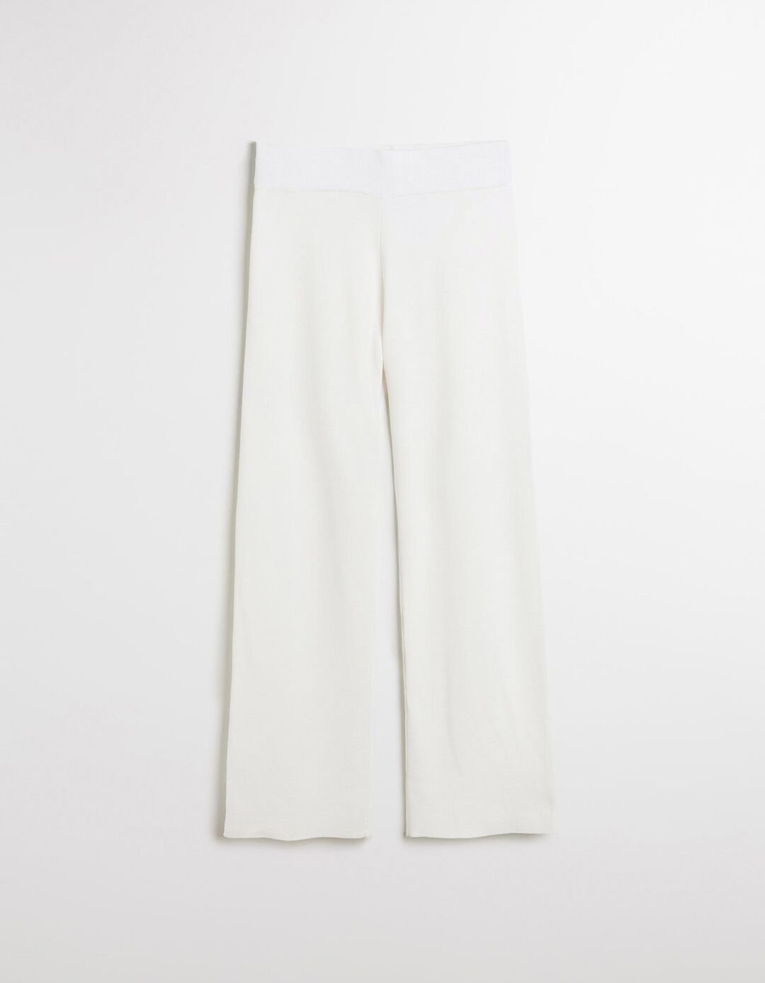 Calças de Malha, Mulher, Branco