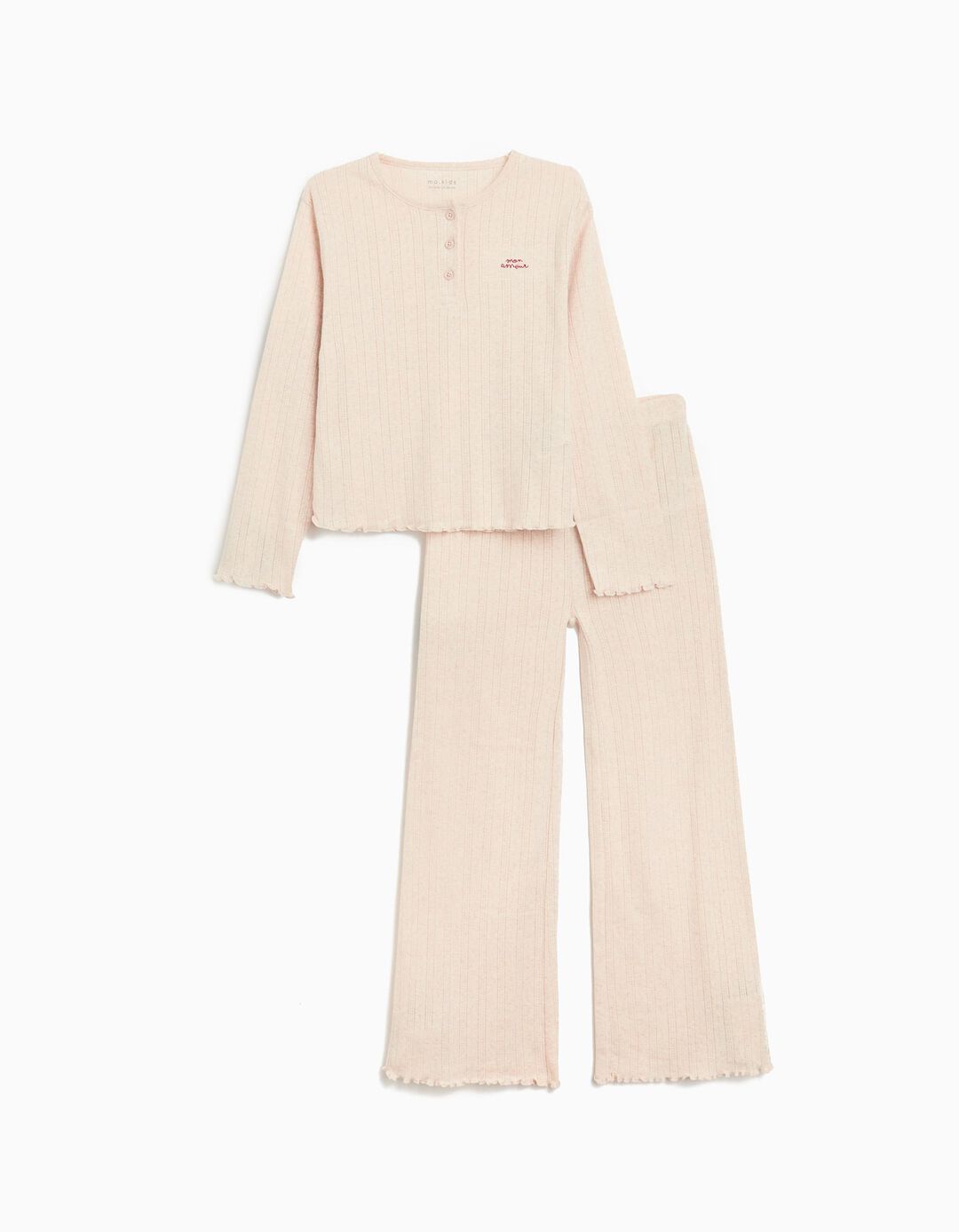 Pijama, Menina, Bege 