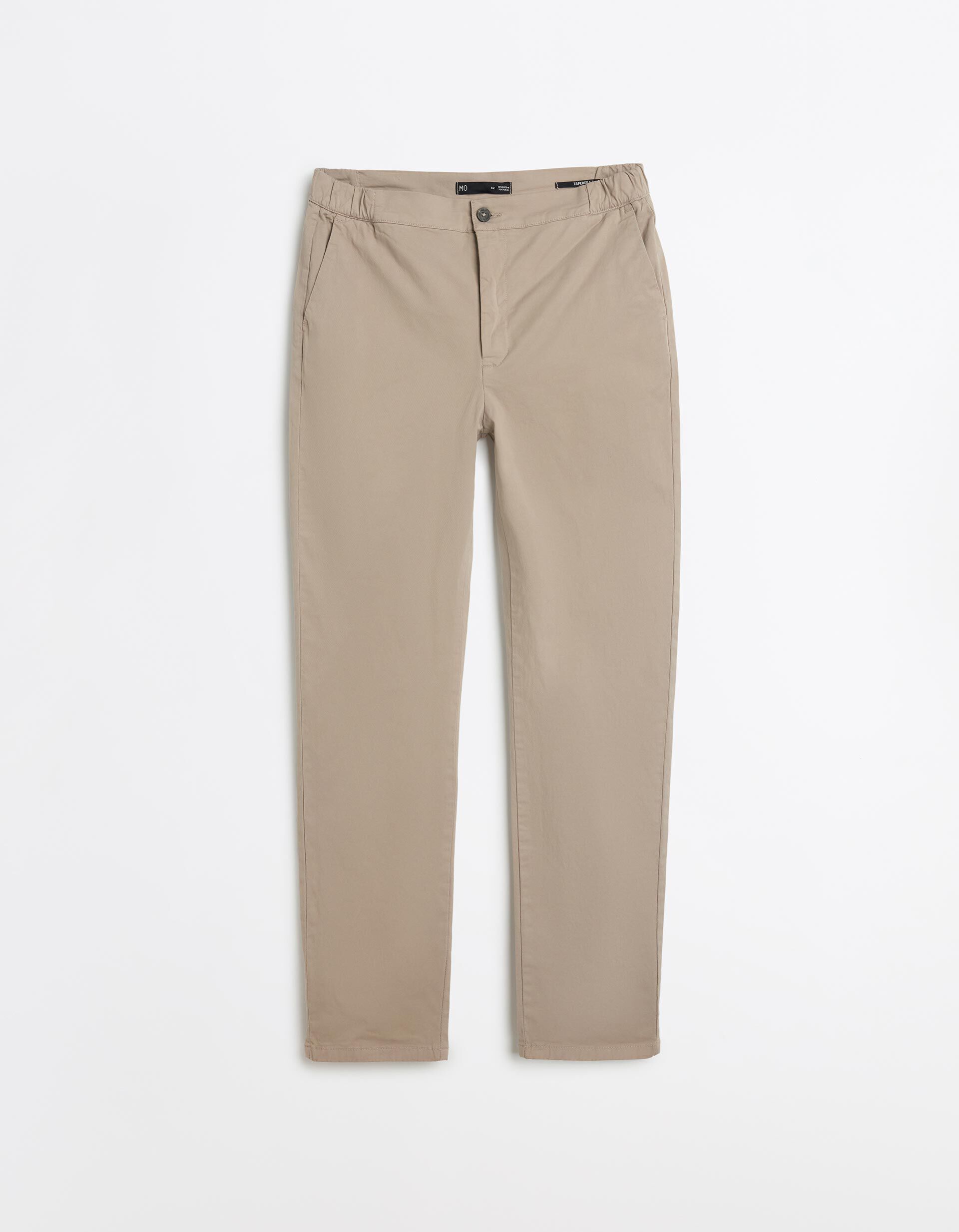 Comprar Online Cal&ccedil;as 'Tapered Fit', Homem, Bege