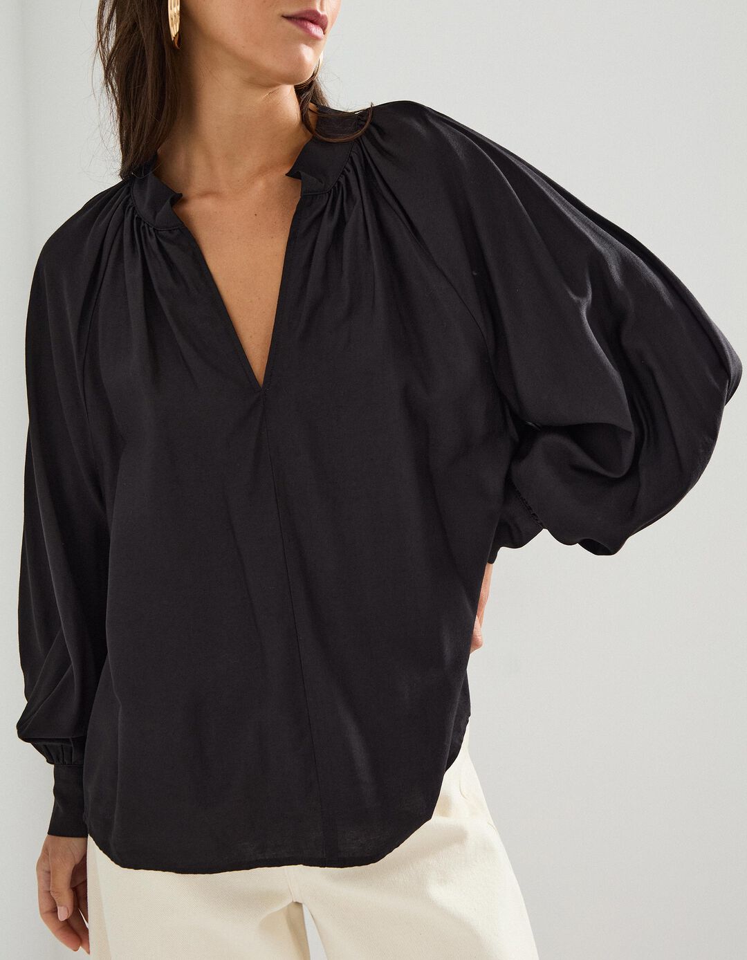 Blusa, Mulher, Preto