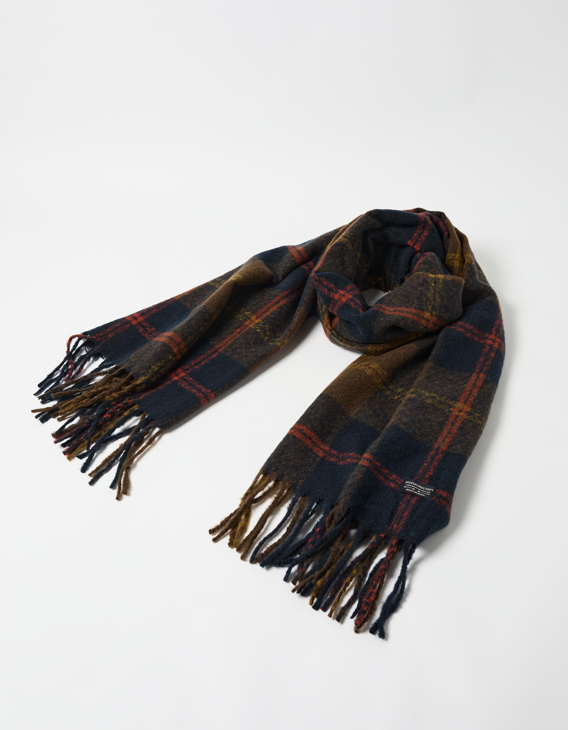 Comprar Online Cachecol de Malha, Homem, Azul Escuro