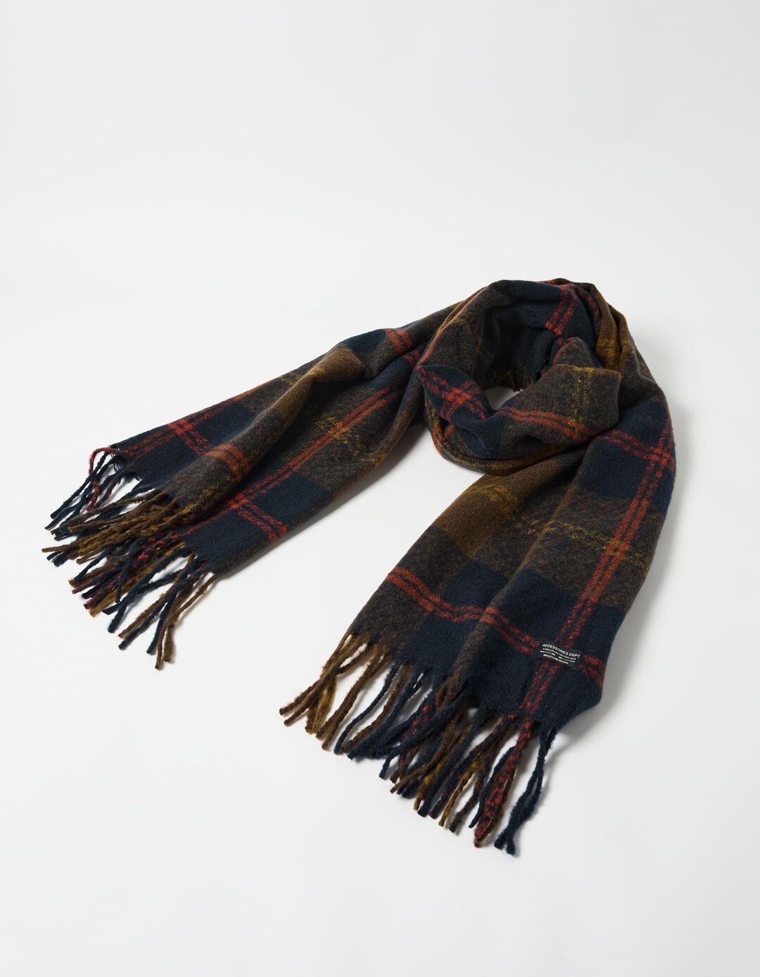 Cachecol de Malha, Homem, Azul Escuro