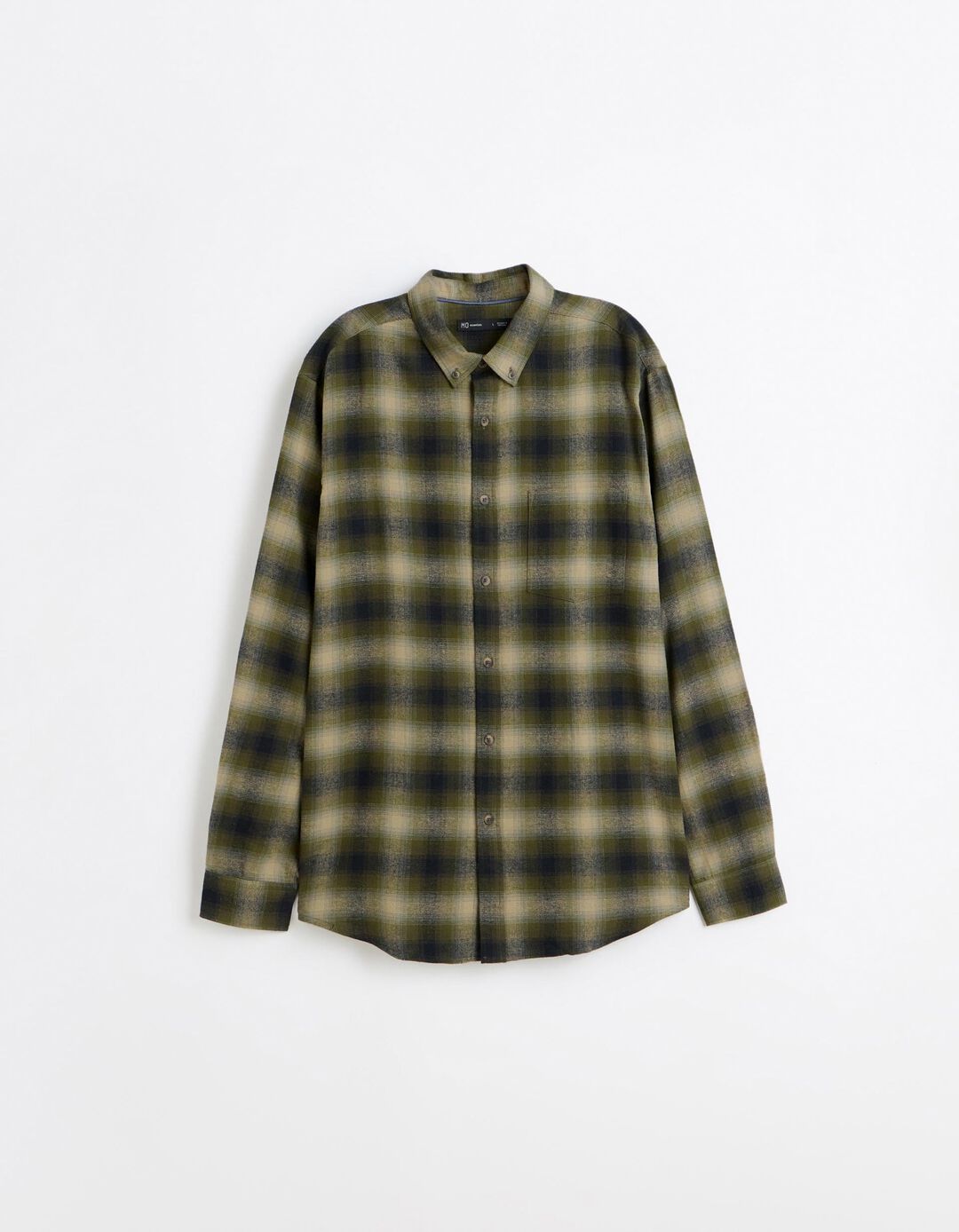 Camisa De Flanela Xadrez, Homem, Verde
